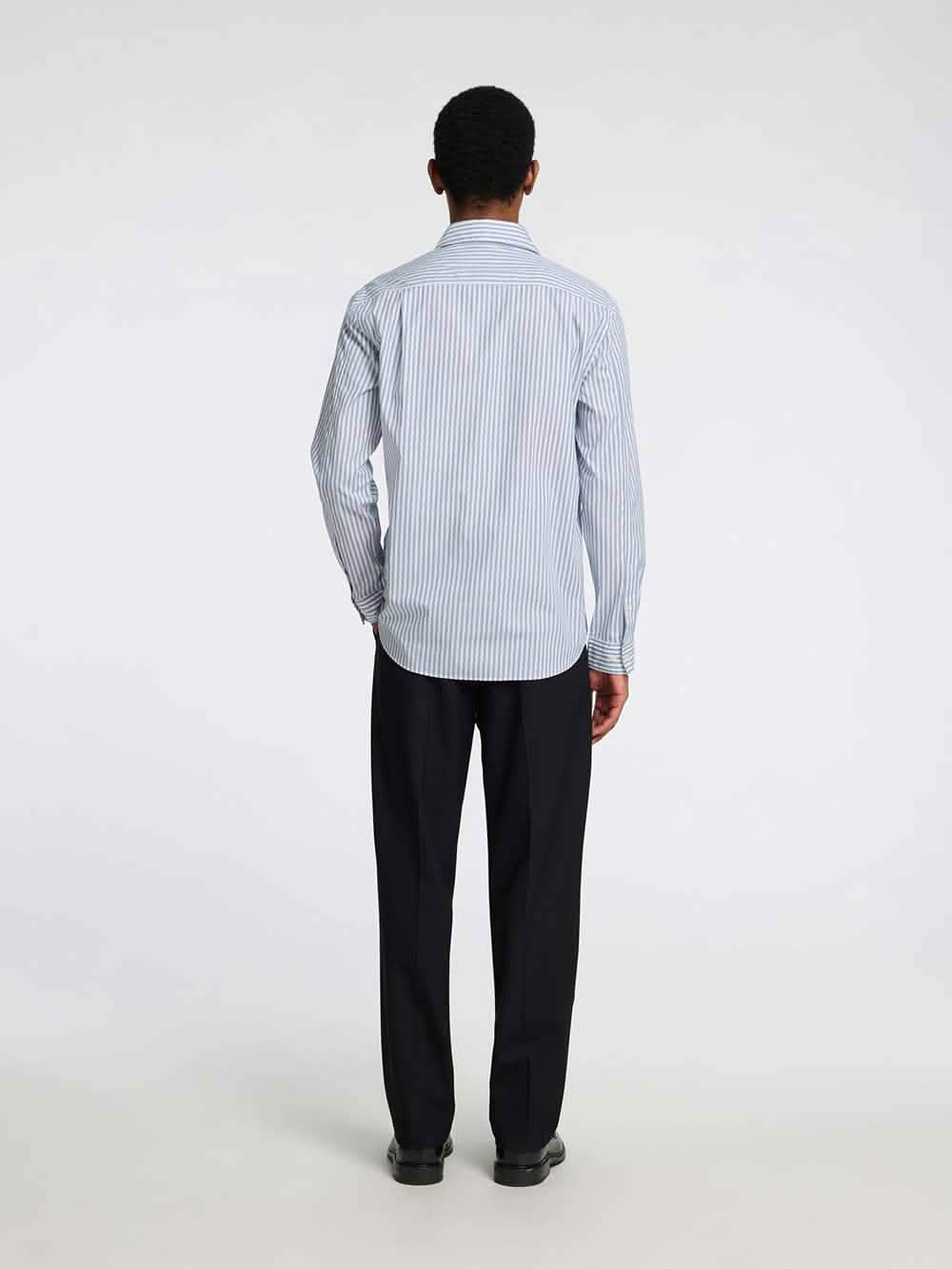 Selected Homme Regular Fit Shirt in Blue Stripe