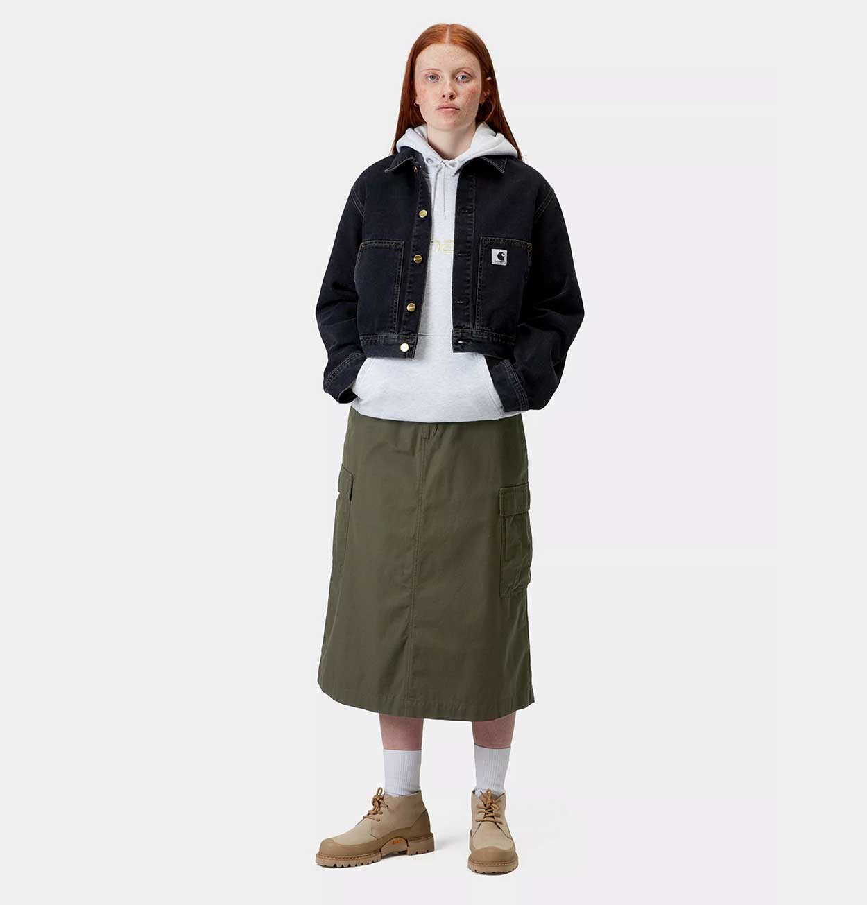 Carhartt WIP Women's Jet Cargo Skirt