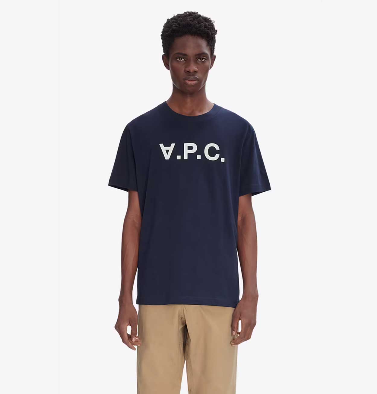 A.P.C. Standard Grand VPC T-Shirt in Dark Navy