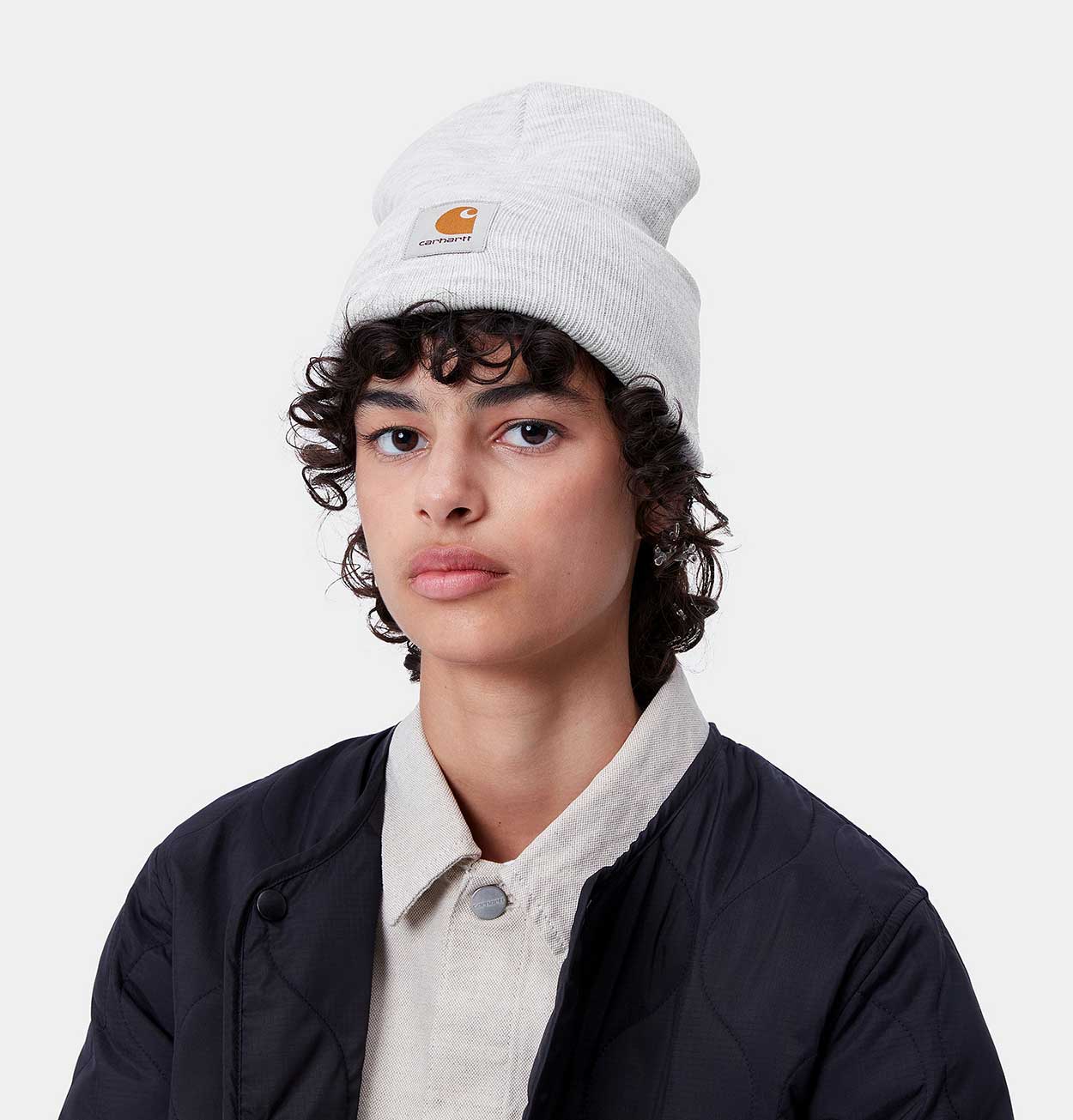 Carhartt WIP Acrylic Watch Hat in Ash Heather