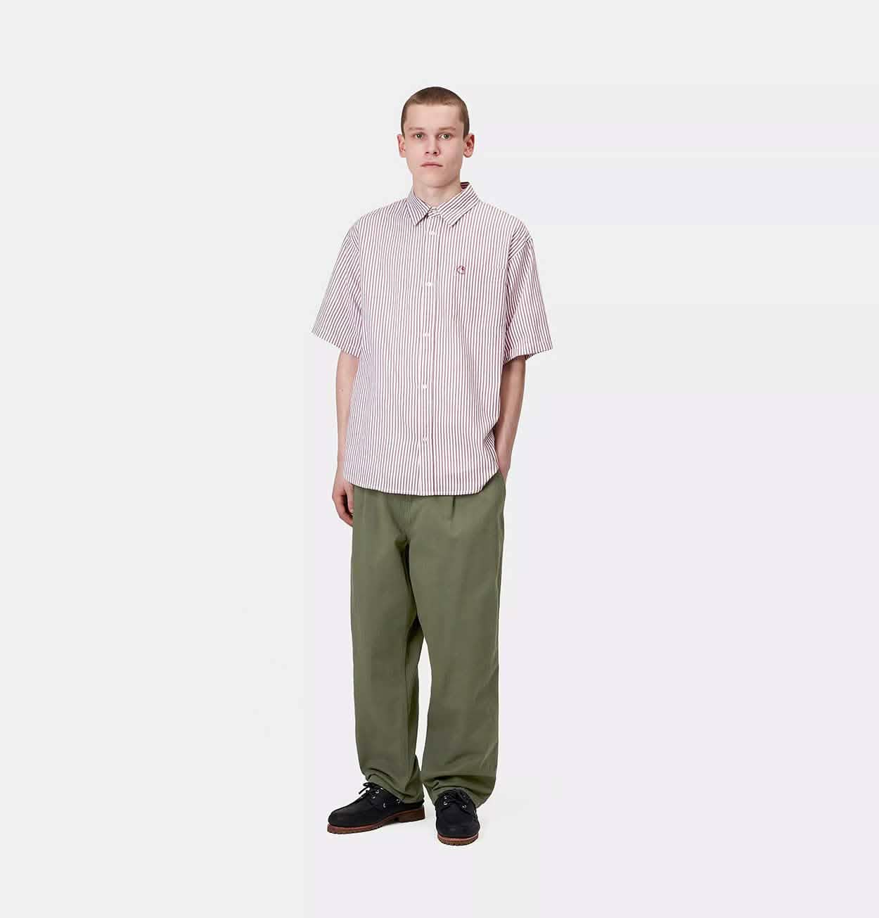 Carhartt WIP Albert Pant in Dollar Green