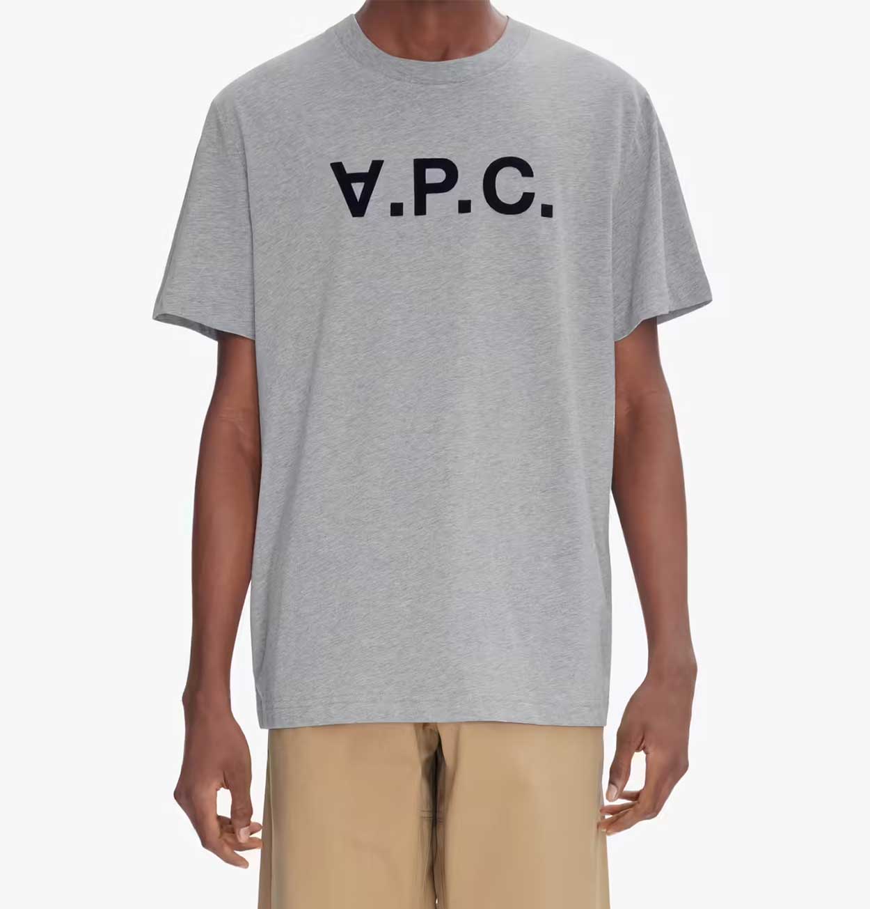 A.P.C. Standard Grand VPC T-Shirt in Heather Grey