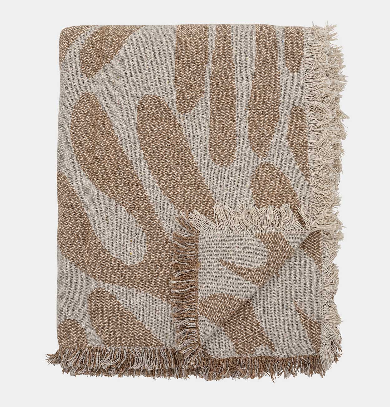 Bloomingville Alk Throw in Brown