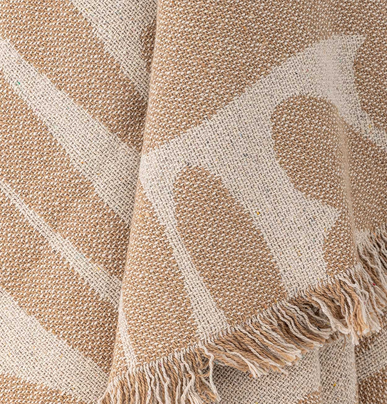 Bloomingville Alk Throw in Brown