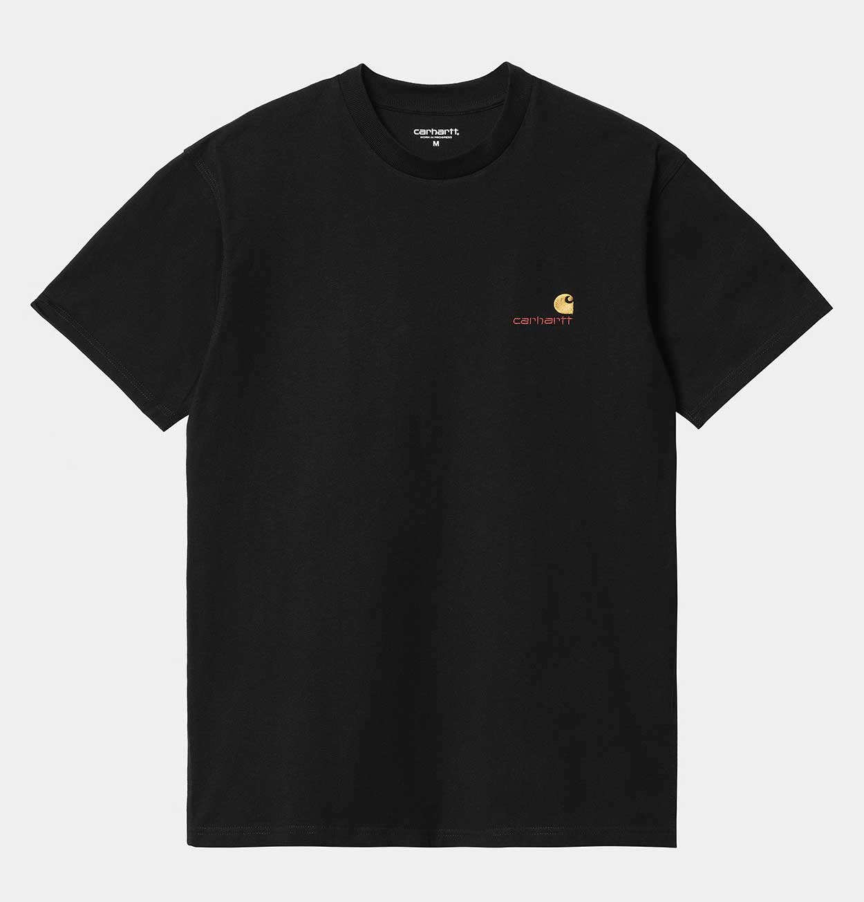 Carhartt WIP American Script T-Shirt in Black