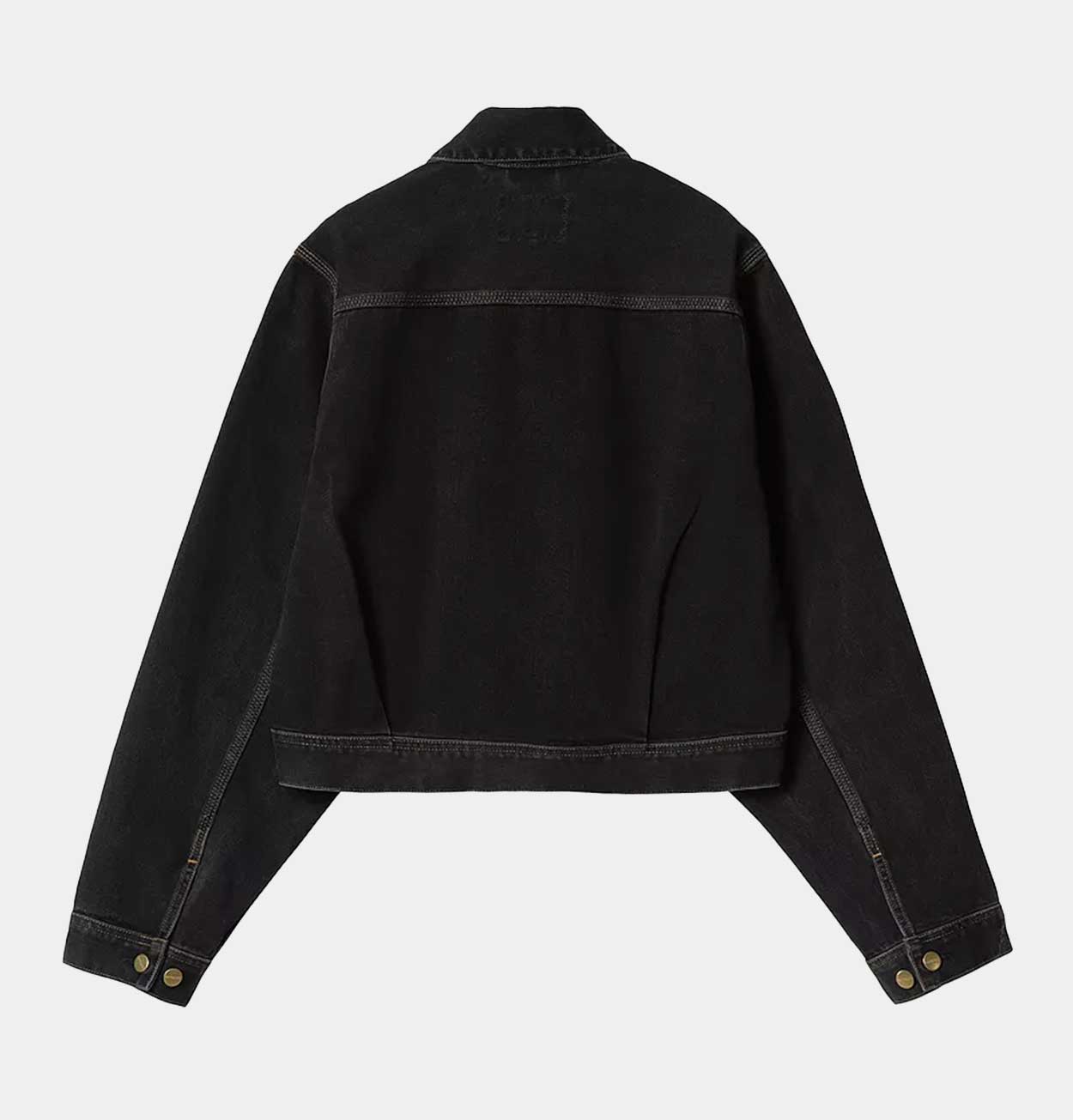 Carhartt WIP Women's Arca Jacket in Black Stone Washed
