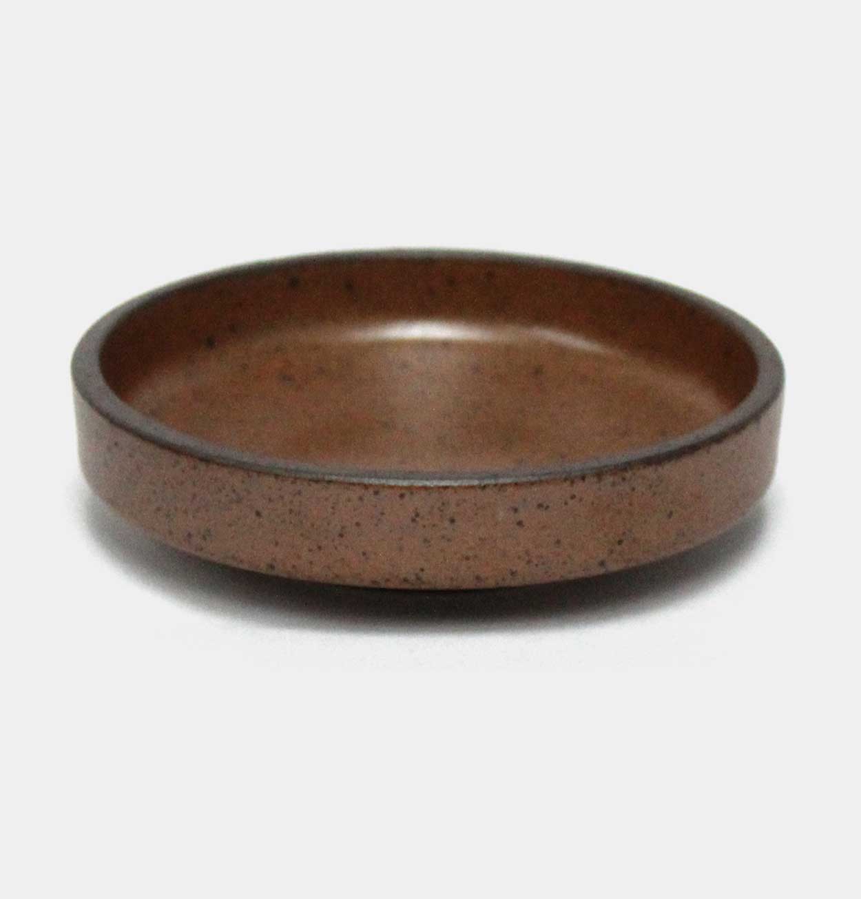 Ceramic Sauce Dish in Brown
