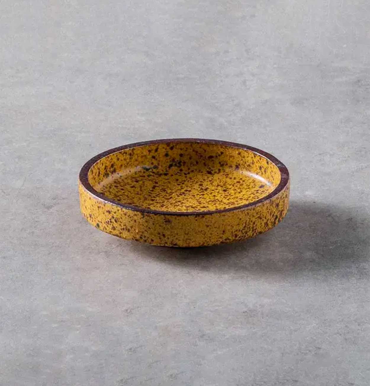 Ceramic Sauce Dish in Yellow