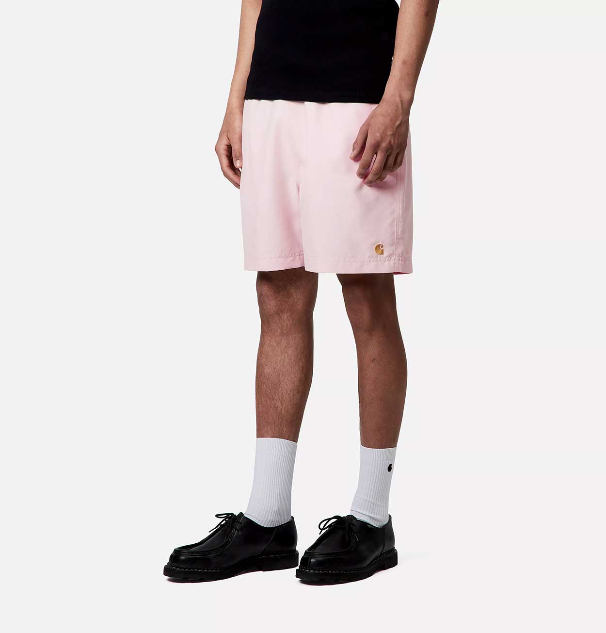 Carhartt WIP Chase Swim Trunks in Air Pink