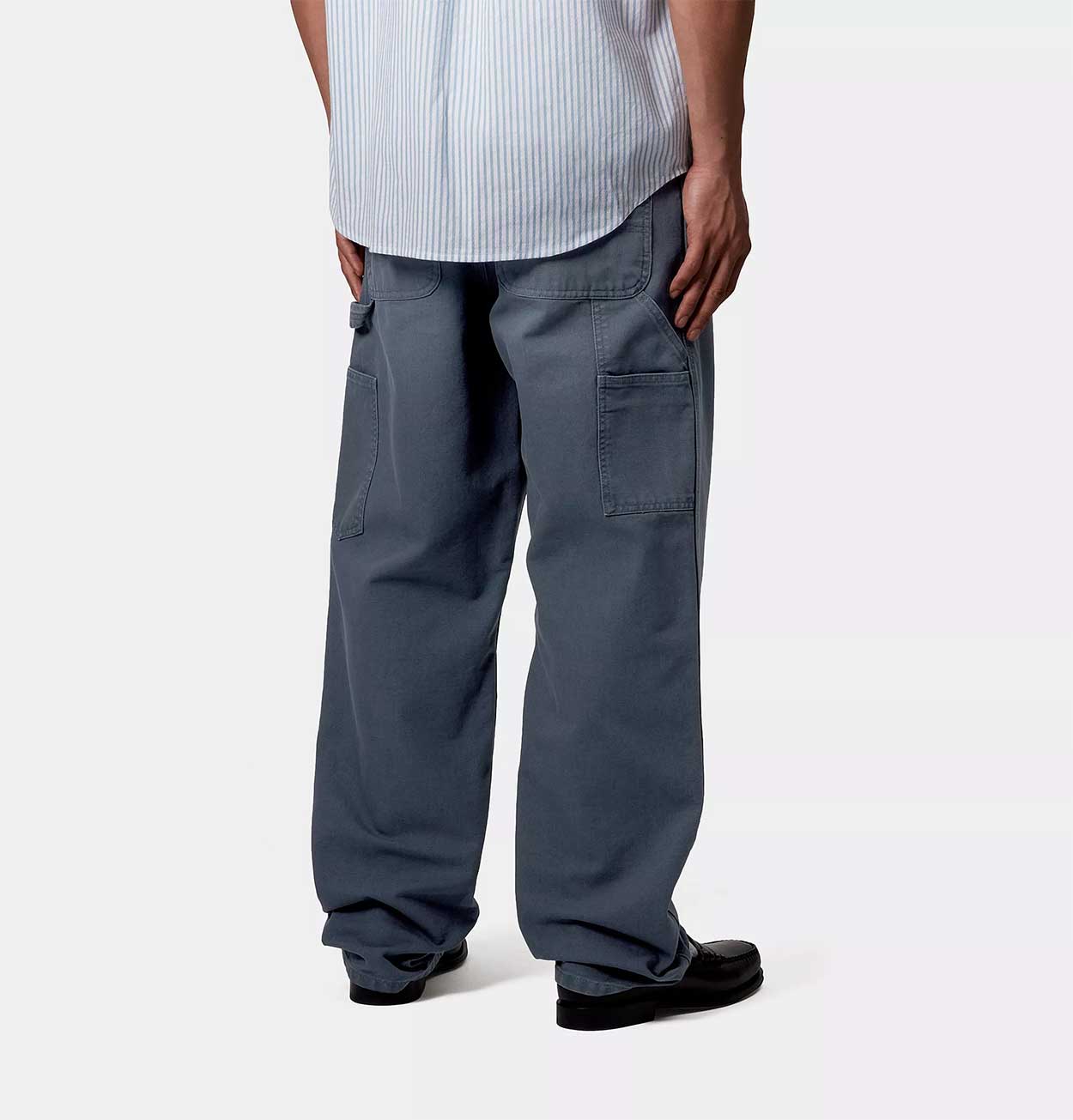 Carhartt WIP Double Knee Pant in Dusky Blue