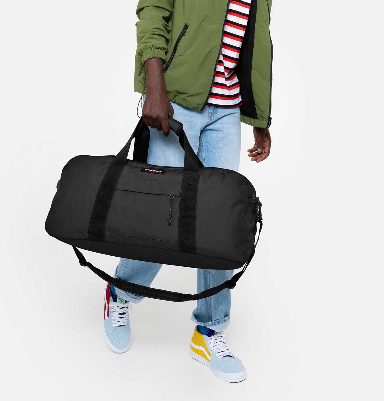 Eastpak Station+ Medium Duffle Bag in Black