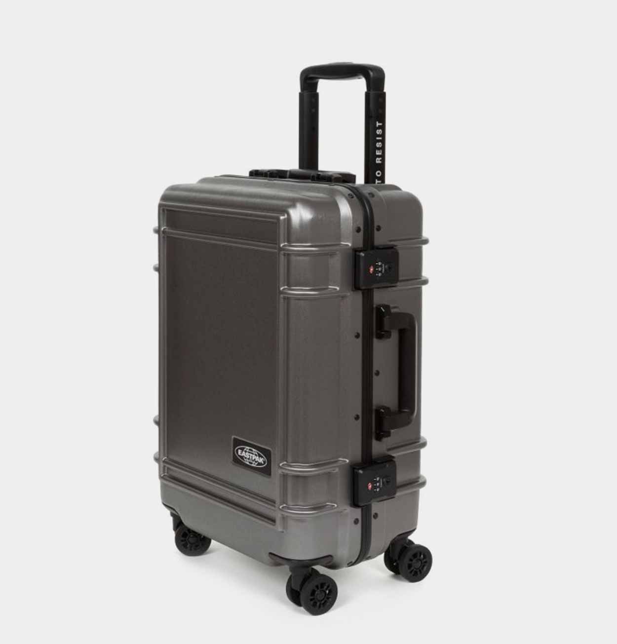 Eastpak Resist'r Case S in Brushed Metal