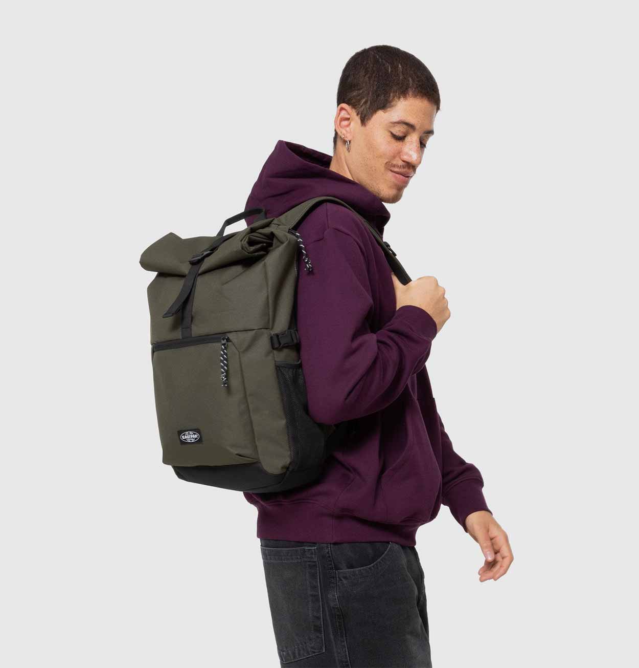Eastpak Toproll Pro Backpack in Forest Green