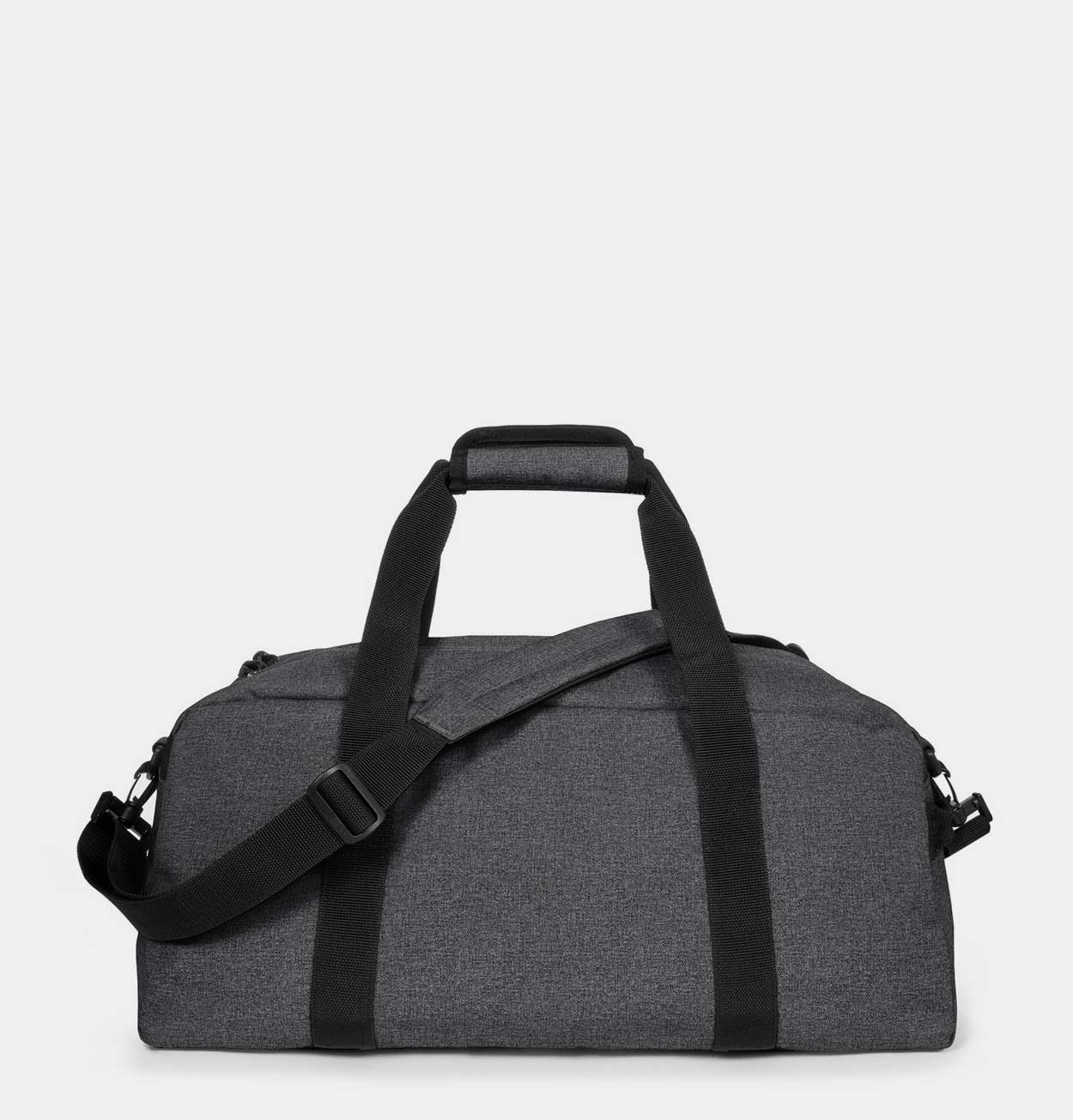 Eastpak Stand+ Small Duffle Bag in Black Denim