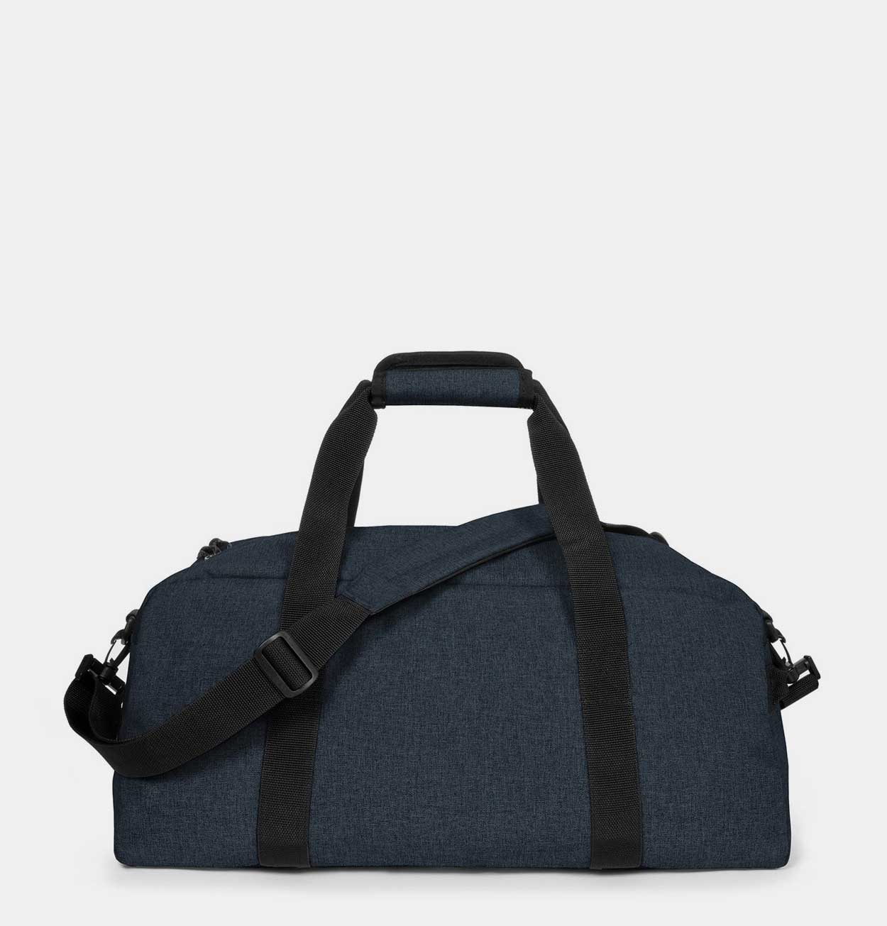 Eastpak Stand+ Small Duffle Bag in Triple Denim Blue