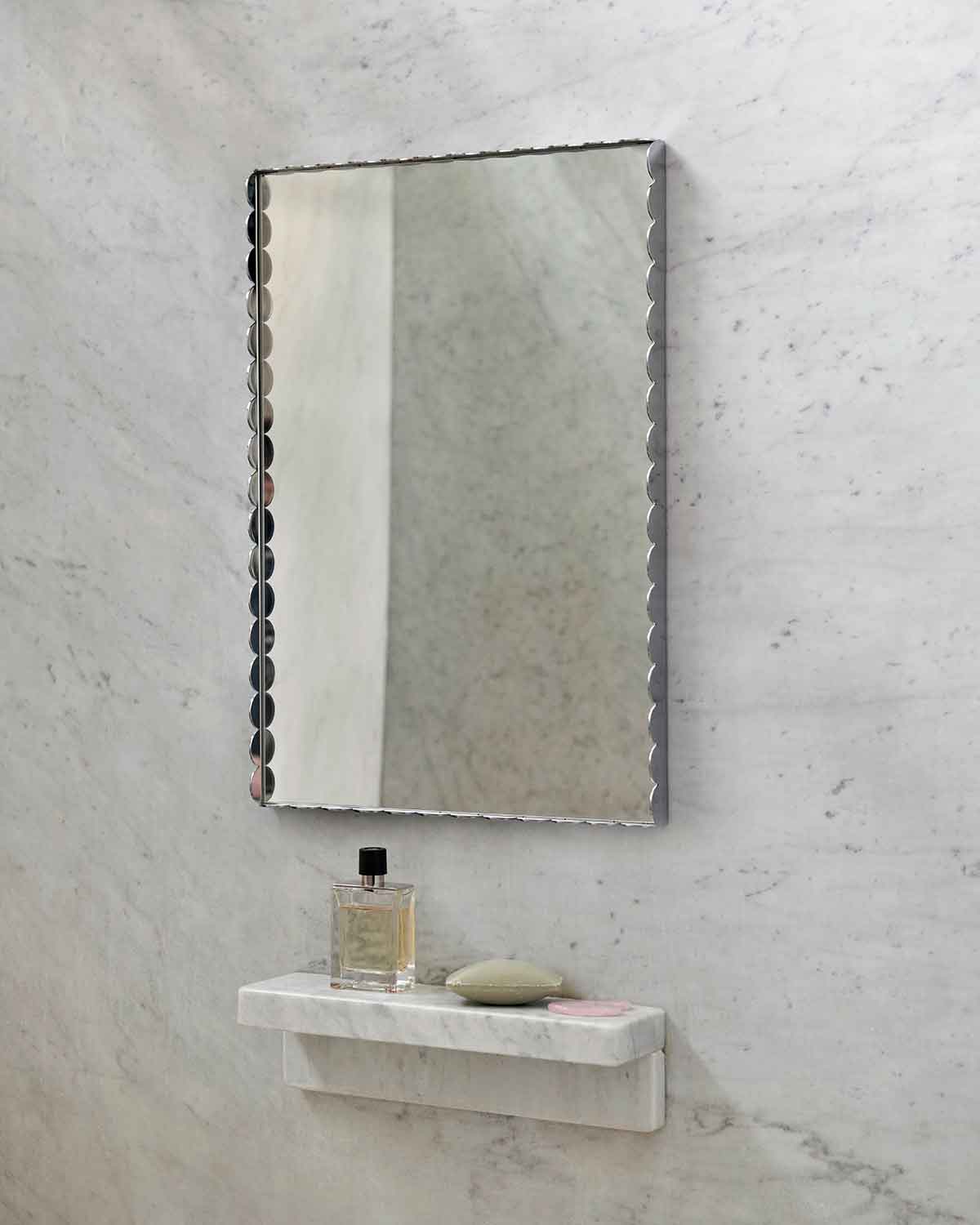 HAY Arcs Mirror – Rectangle – Small – Mirrored