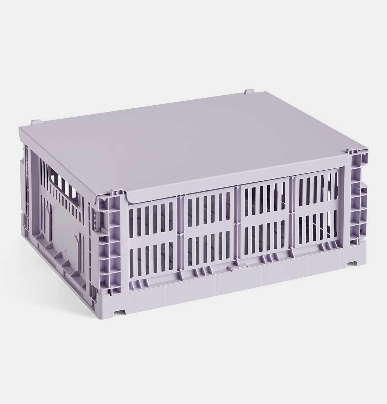 HAY Colour Crate Lid – Medium – Lavender