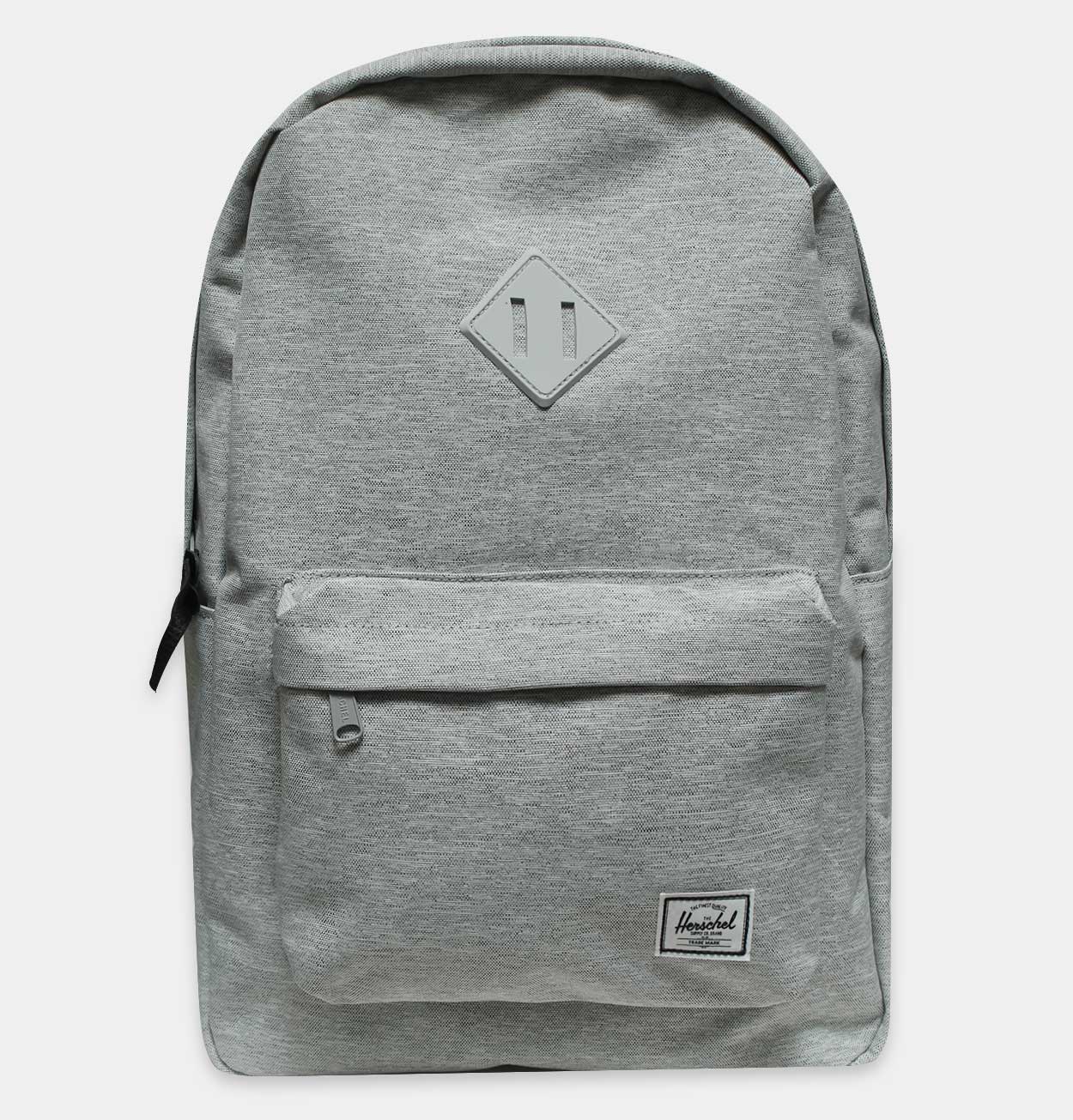 Herschel Supply Co. Heritage Backpack in Light Grey Crosshatch