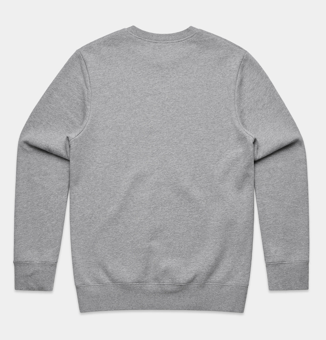 Långsam Run Club Embroidered Logo Sweatshirt in Athletic Heather