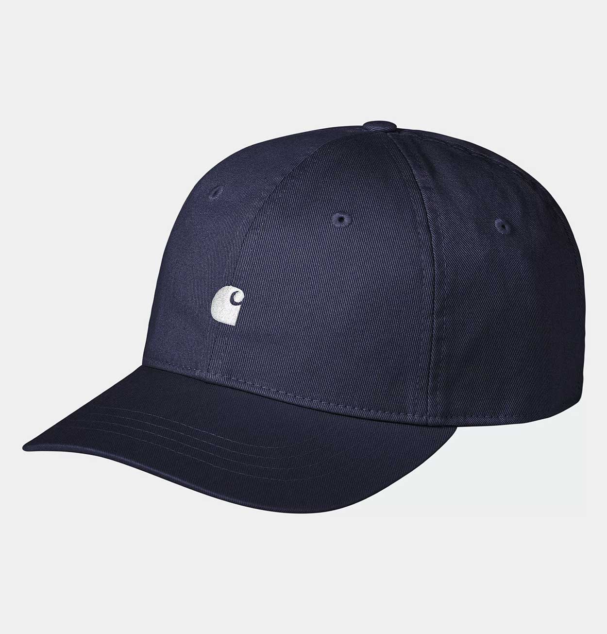 Carhartt WIP Madison Logo Cap in Dark Navy