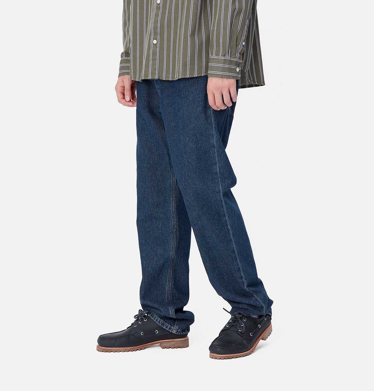 Carhartt WIP Nolan Pant in Blue Stone Washed