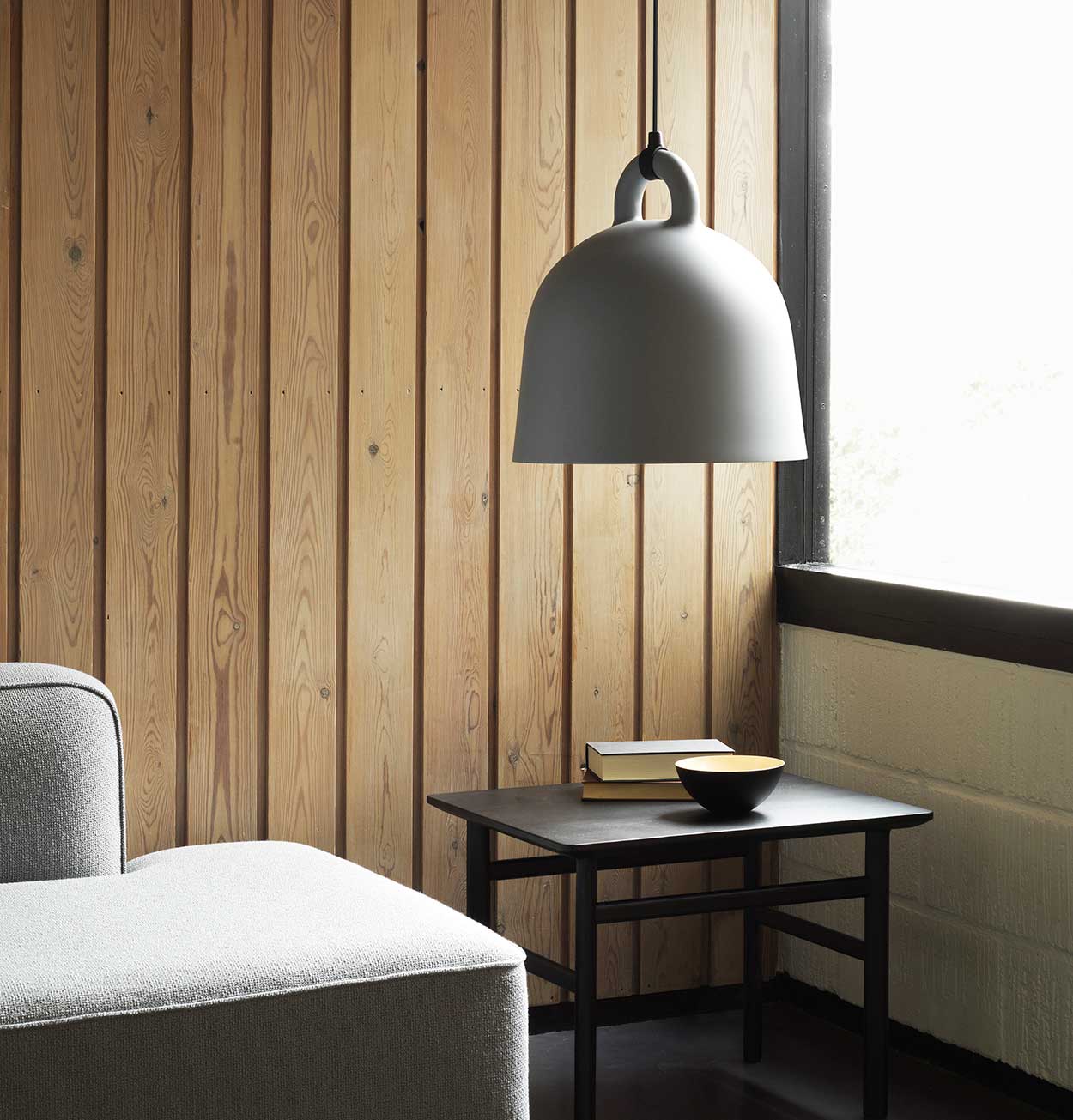 Normann Copenhagen Bell Lamp – Large – Grey