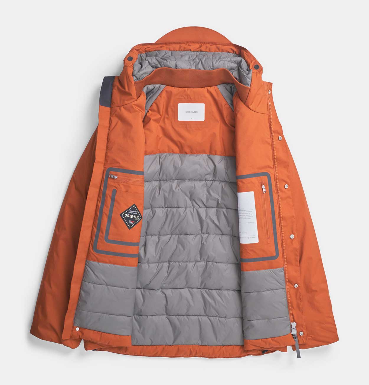 Norse Projects Fyn 4.0 Gore-Tex Insulated Jacket in Ginger