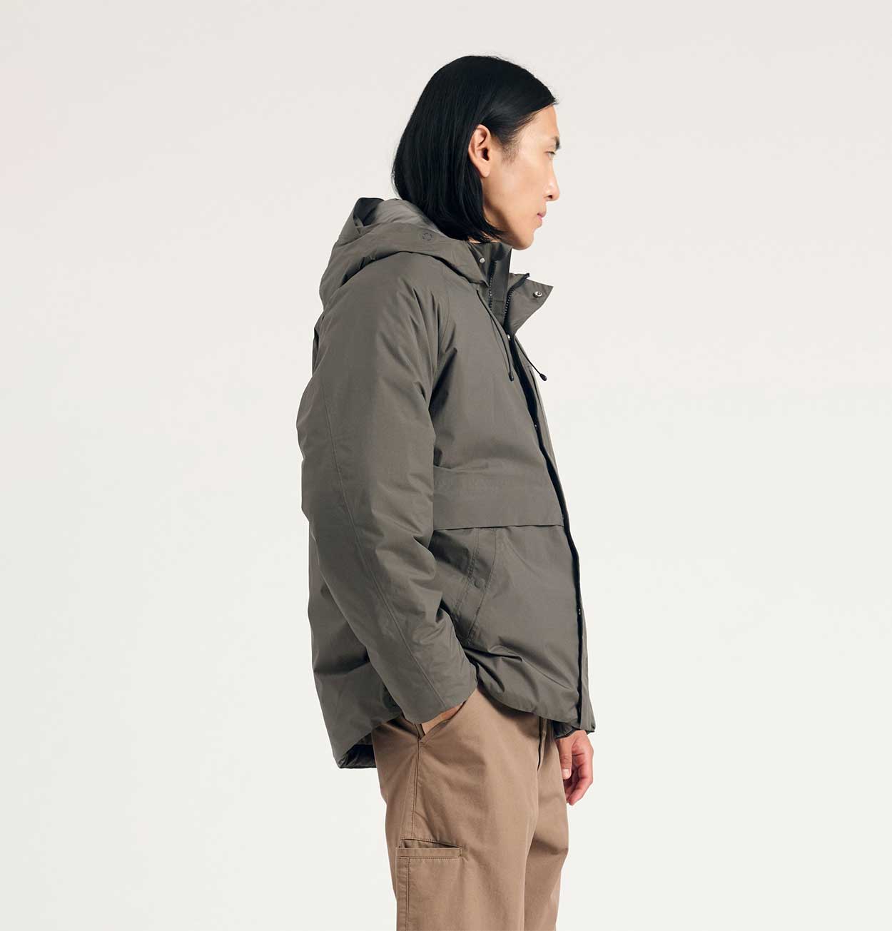 Norse Projects Fyn 4.0 Gore-Tex Insulated Jacket in Olive Night