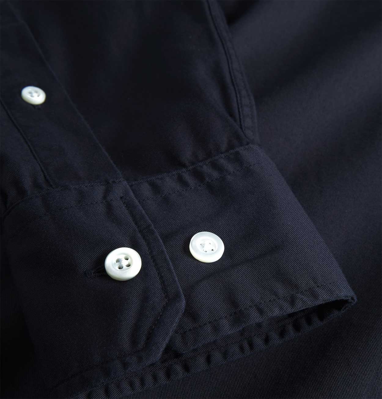 Norse Projects Algot Twill Shirt in Dark Navy