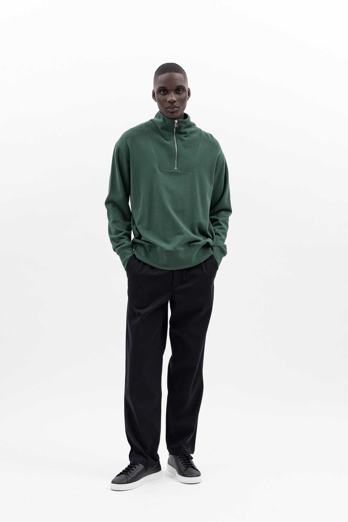 Norse Projects Ezra Light Stretch Trousers in Black