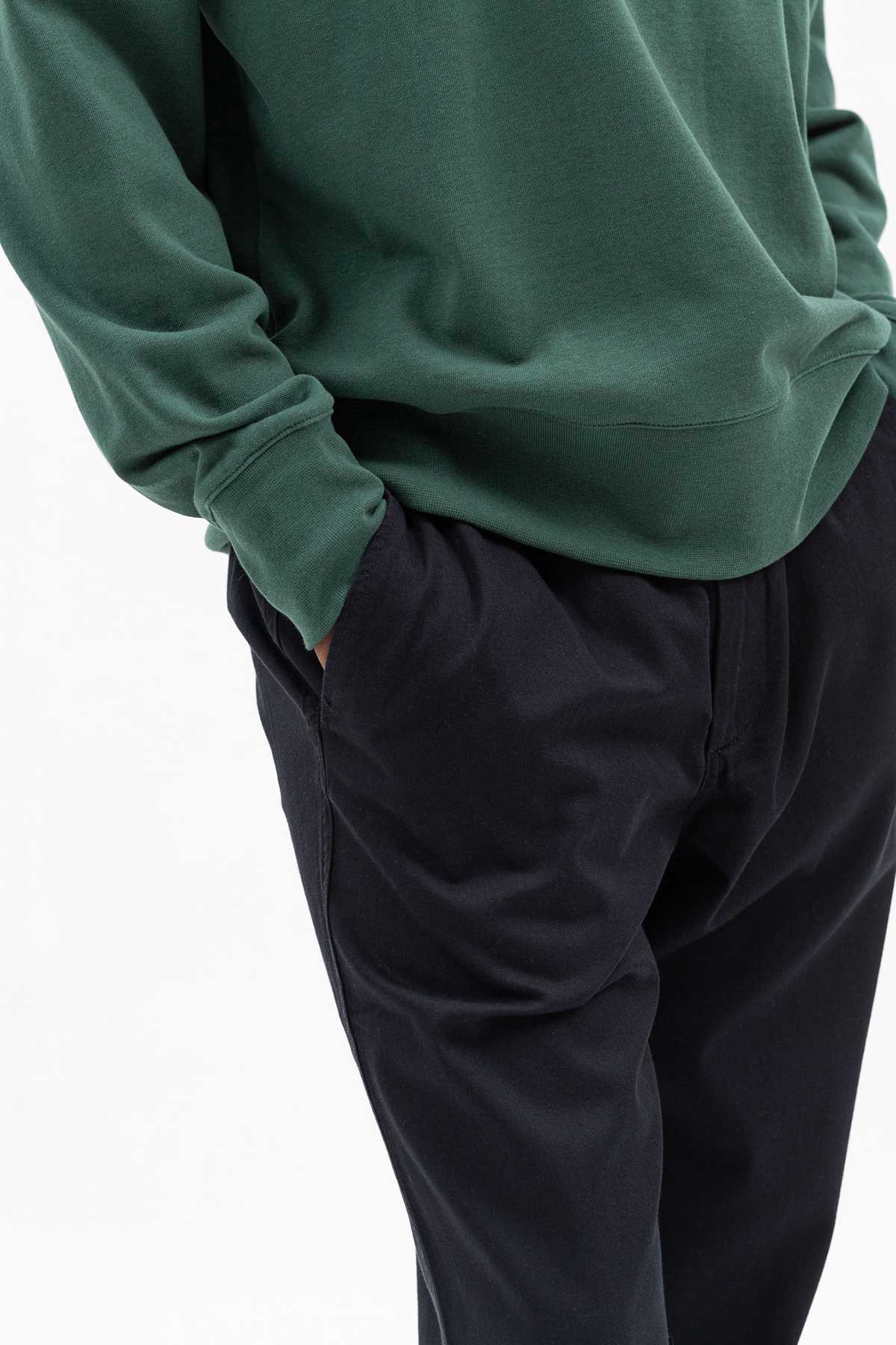 Norse Projects Ezra Light Stretch Trousers in Black