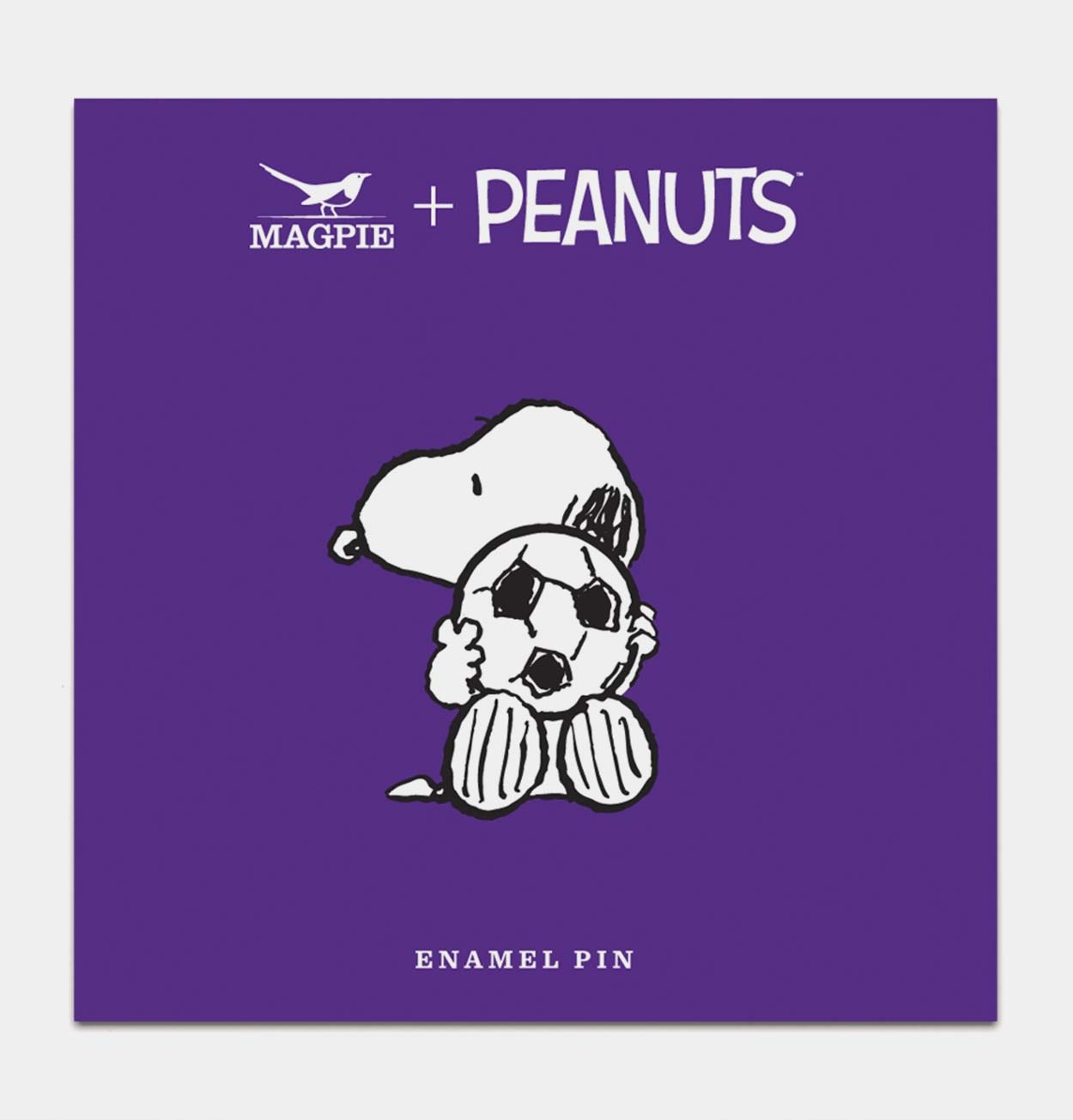 Peanuts Sport Football Pin
