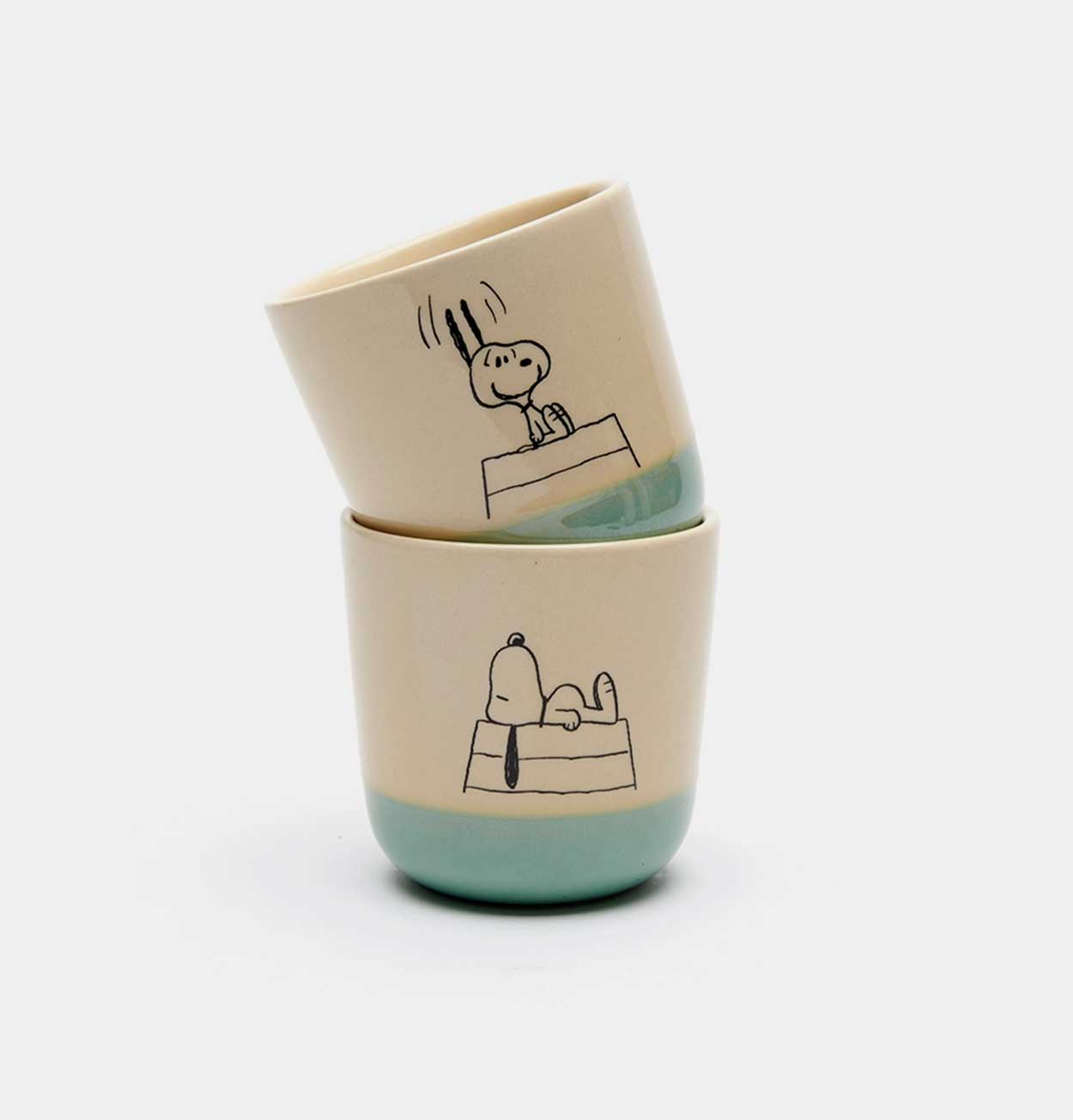Peanuts Stoneware Beaker – Dog Tired