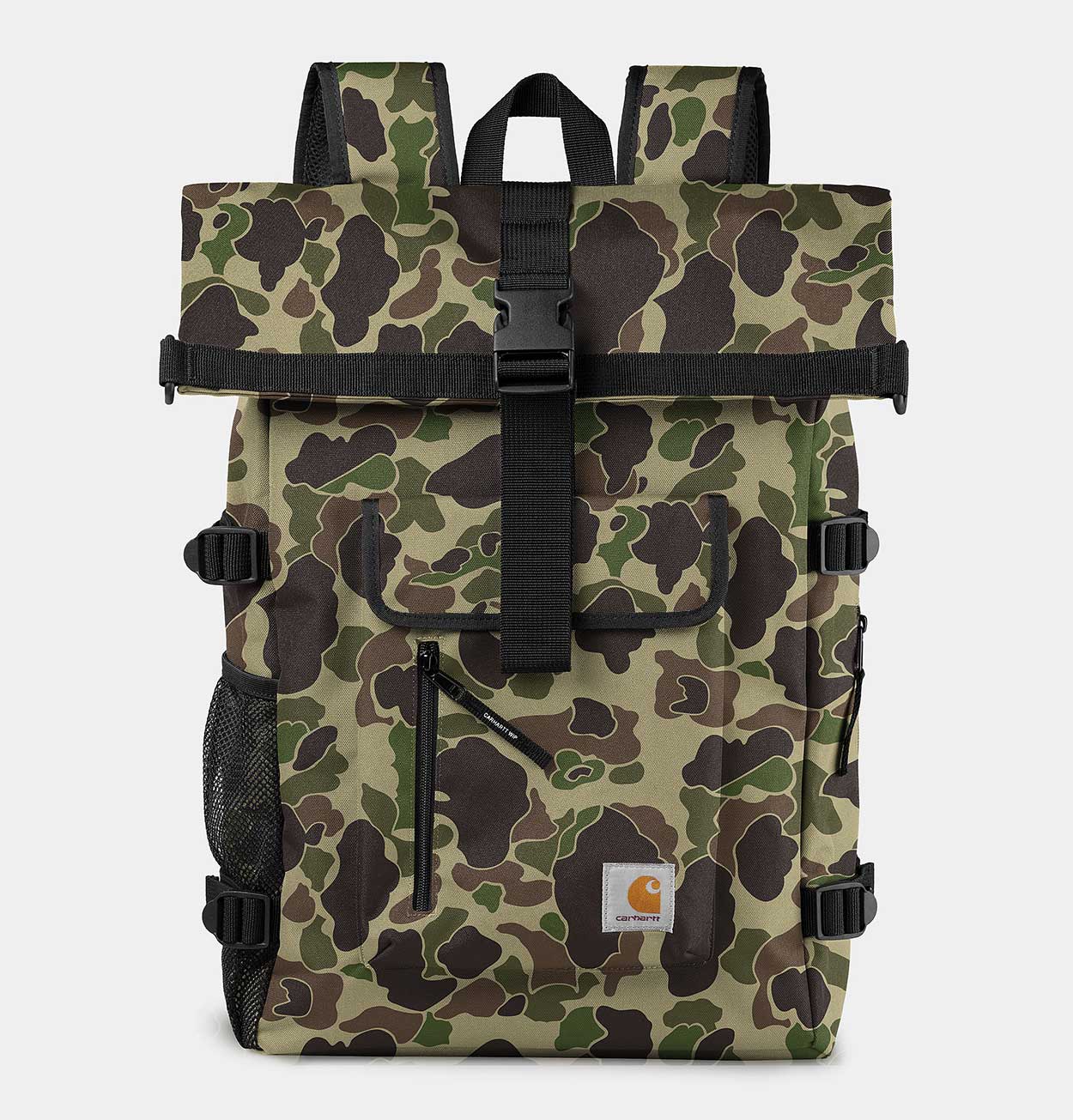 Carhartt WIP Philis Backpack in Camo Duck Green