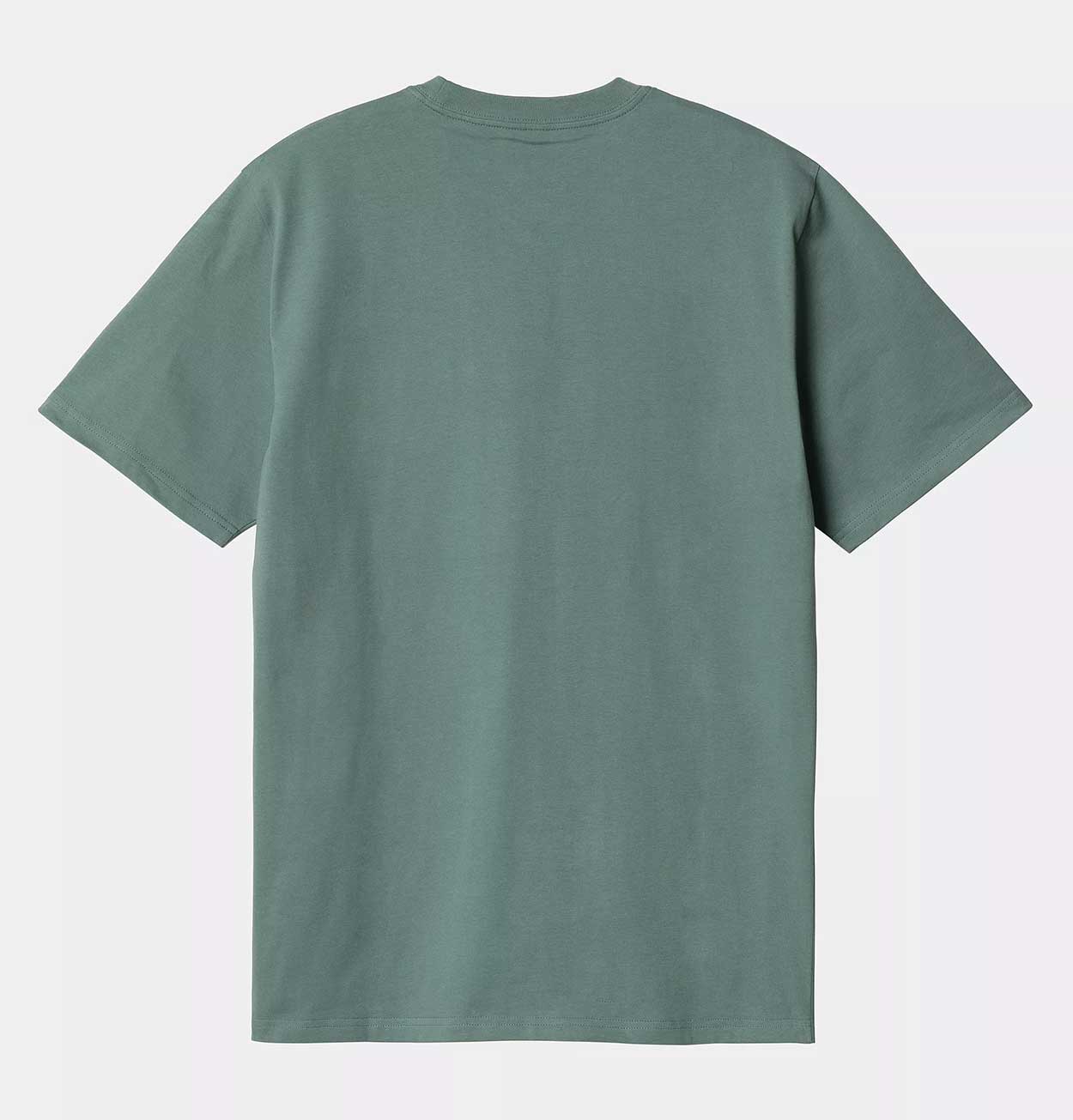 Carhartt WIP Pocket T-Shirt in Silver Pine