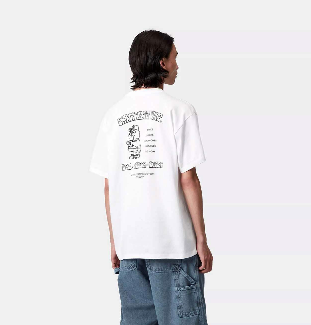 Carhartt WIP Sandwich T-Shirt in White