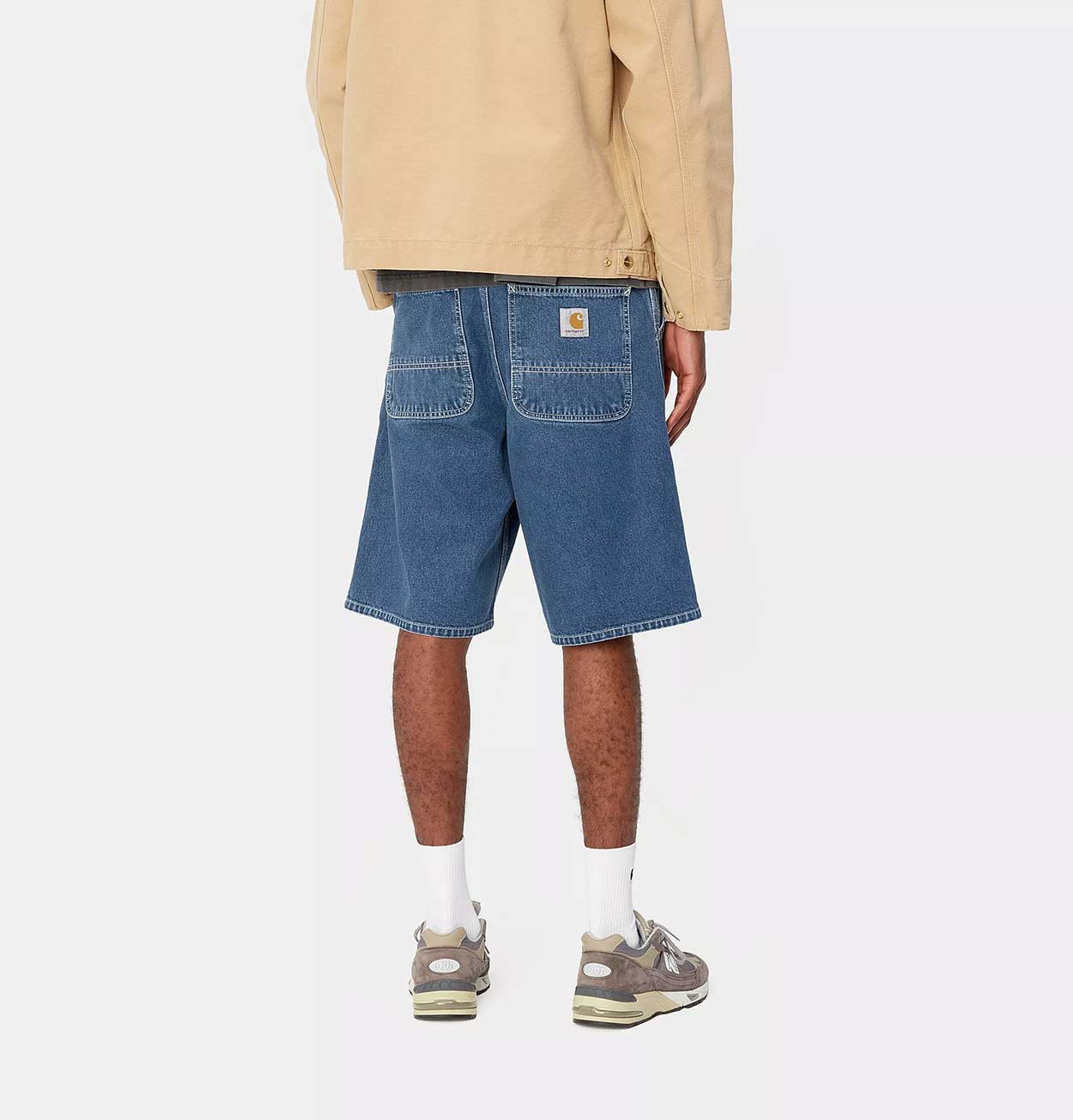 Carhartt WIP Simple Short in Blue Stone Washed