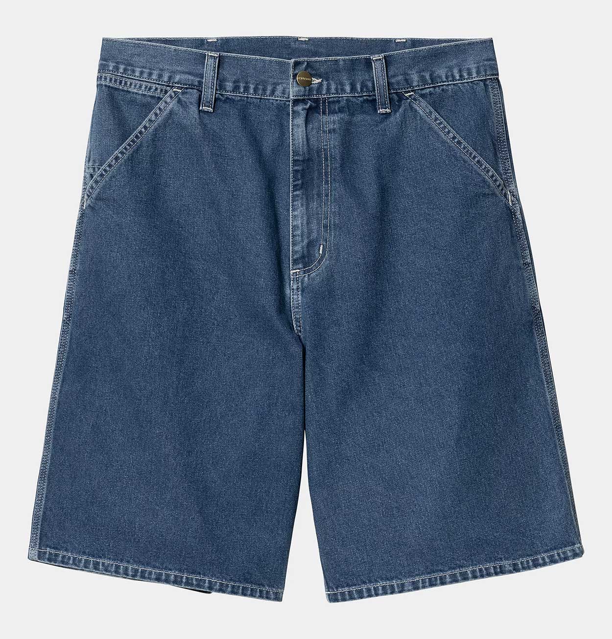 Carhartt WIP Simple Short in Blue Stone Washed