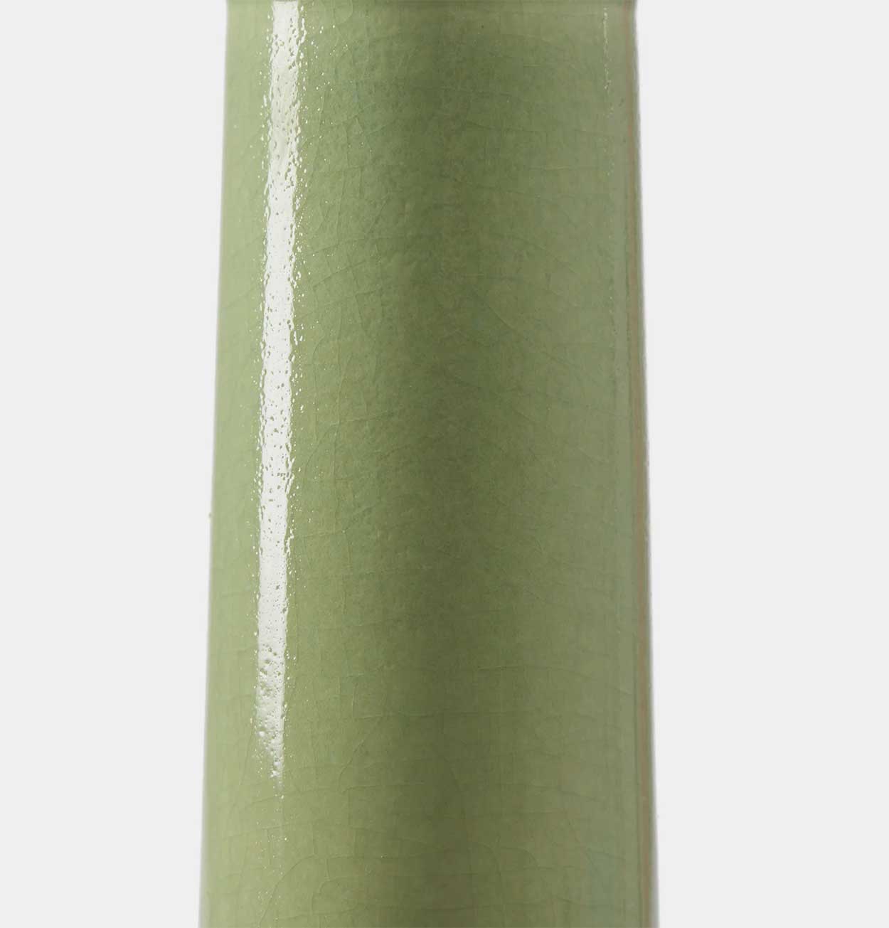 The Conran Shop Crackle Wardour Candlestick in Celadon