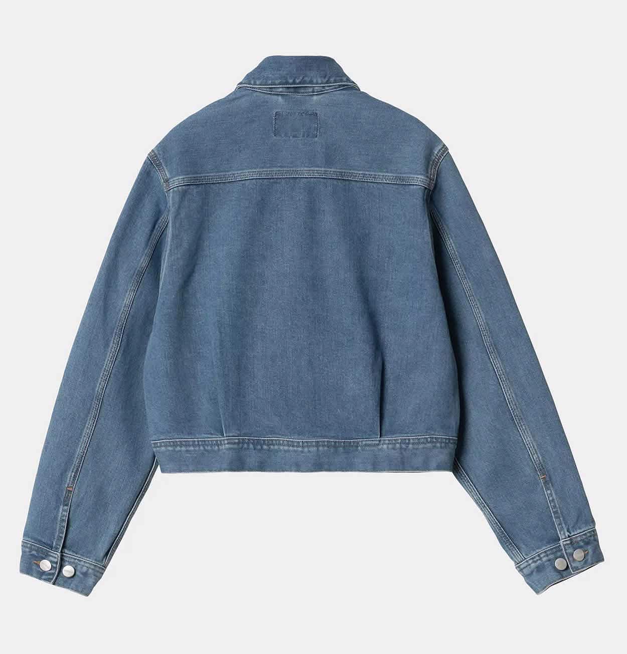 Carhartt WIP Women's Arca Jacket in Blue Stone Washed