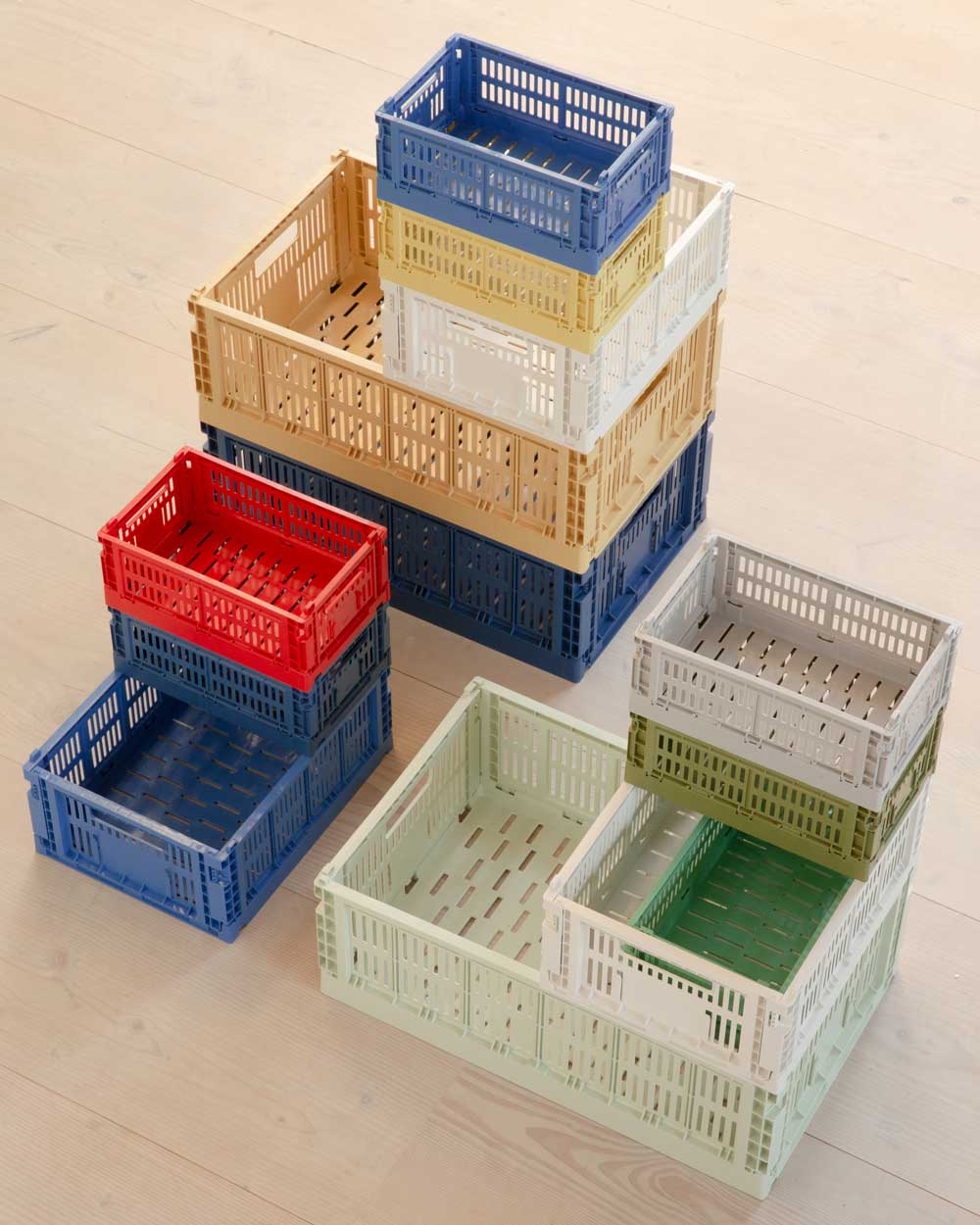 HAY Colour Crate – Small – Light Grey