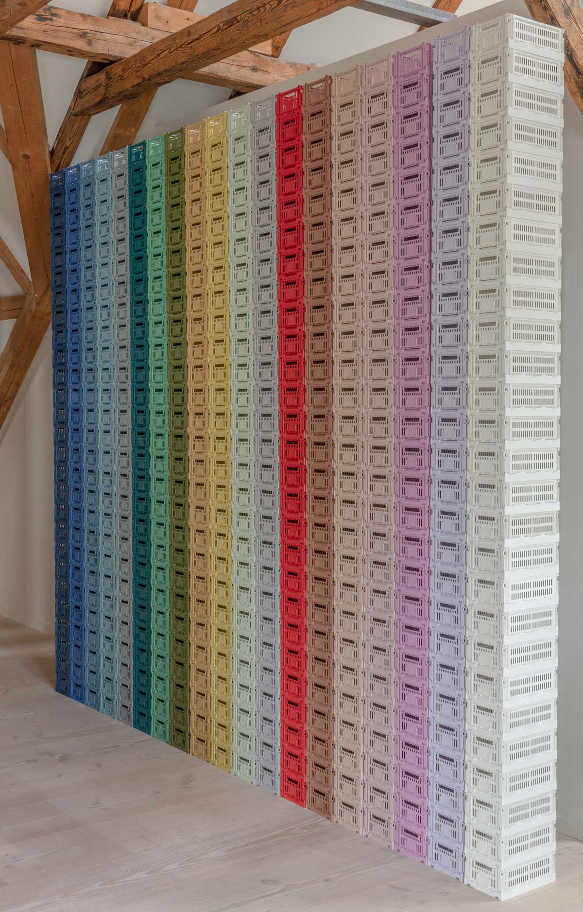 HAY Colour Crate – Small – Dark Mint