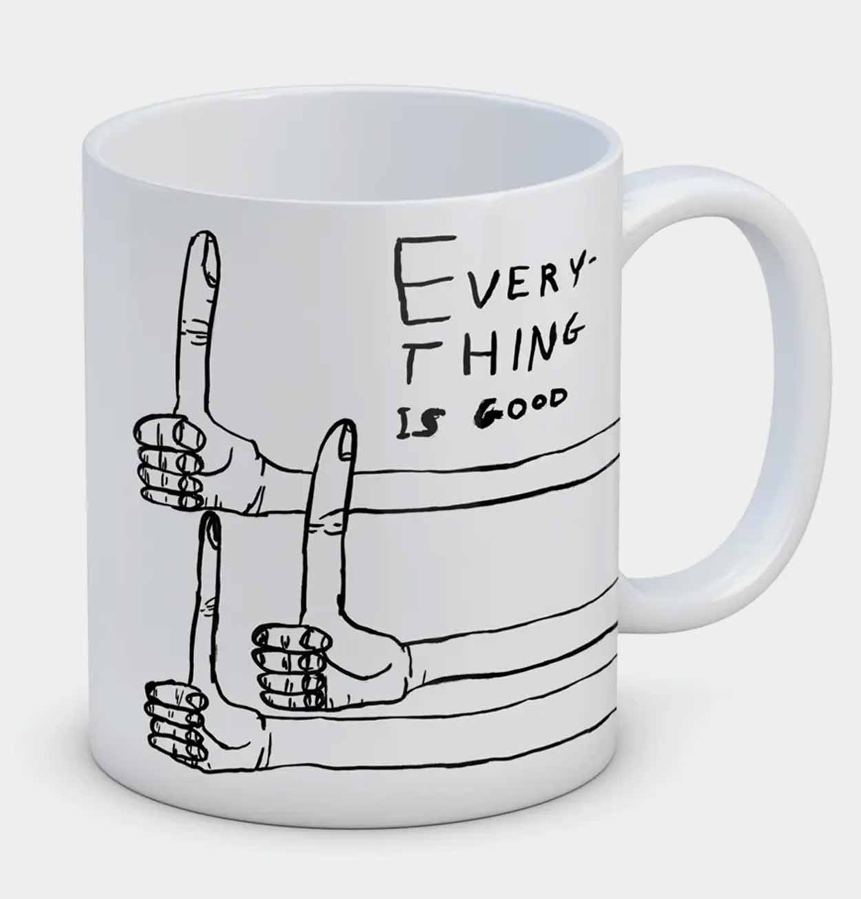 David Shrigley Everything Is Good Mug