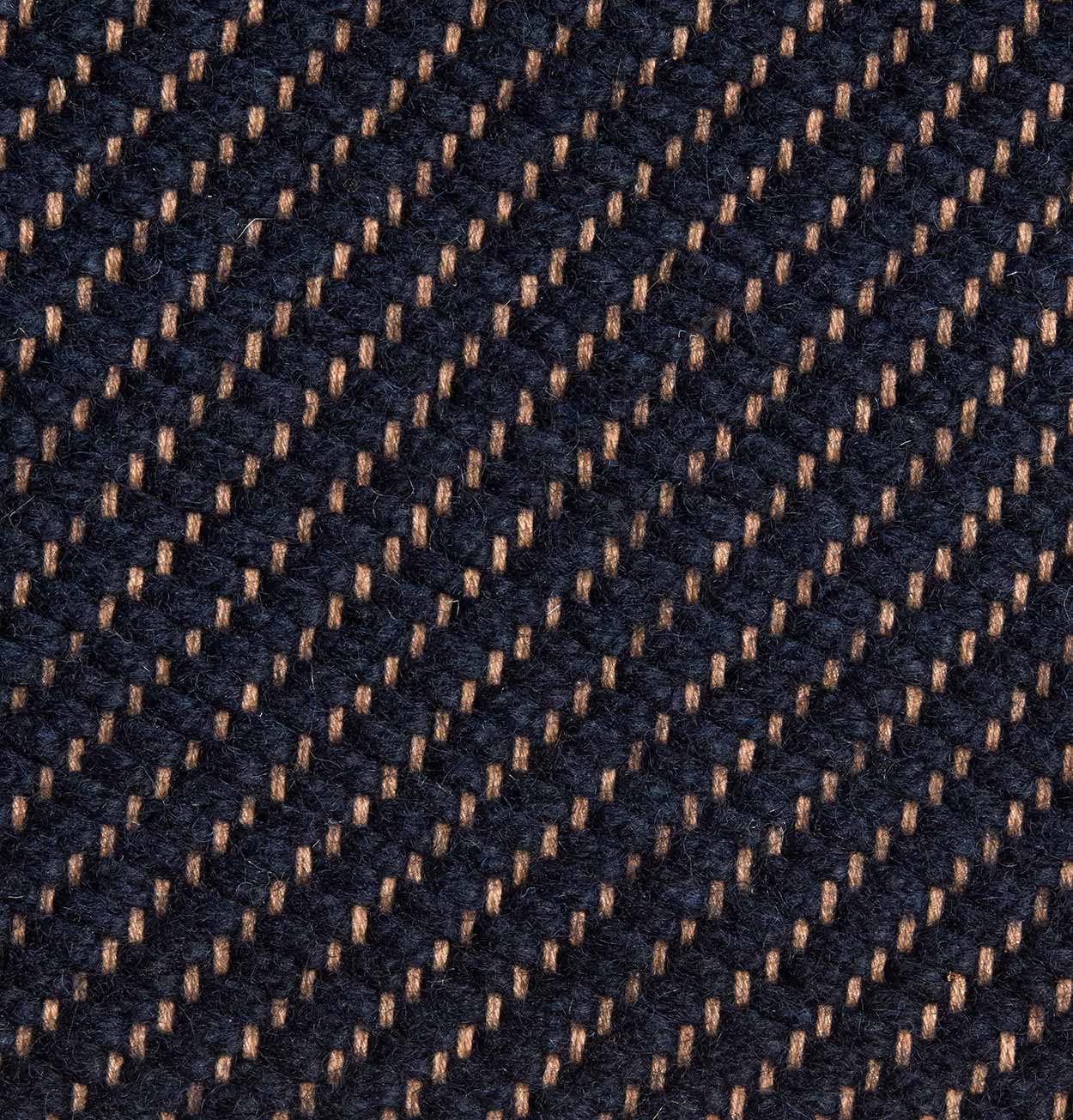 HAY Bias Rug in Dark Blue – Various Sizes