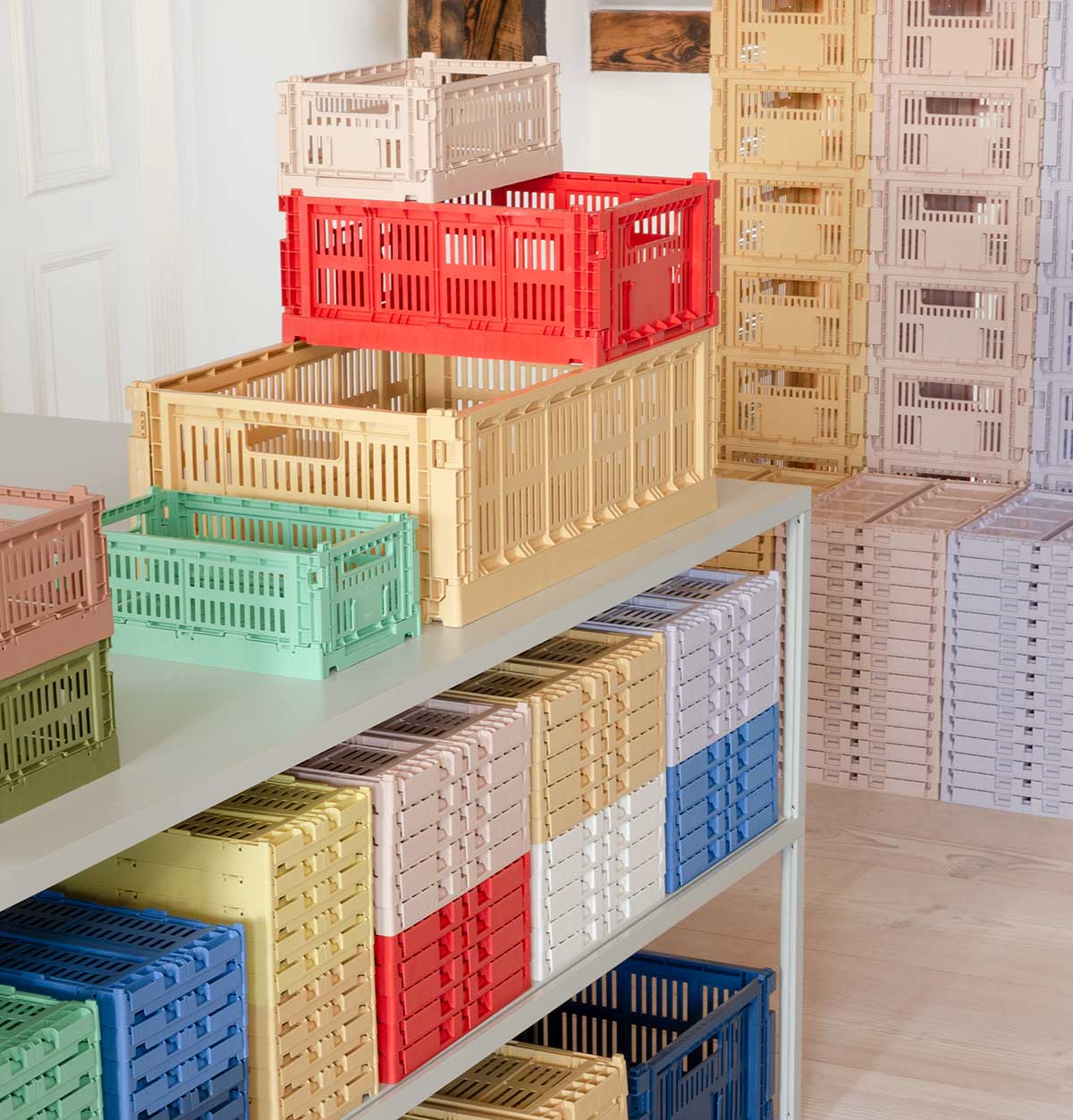 HAY Colour Crate – Medium – Red
