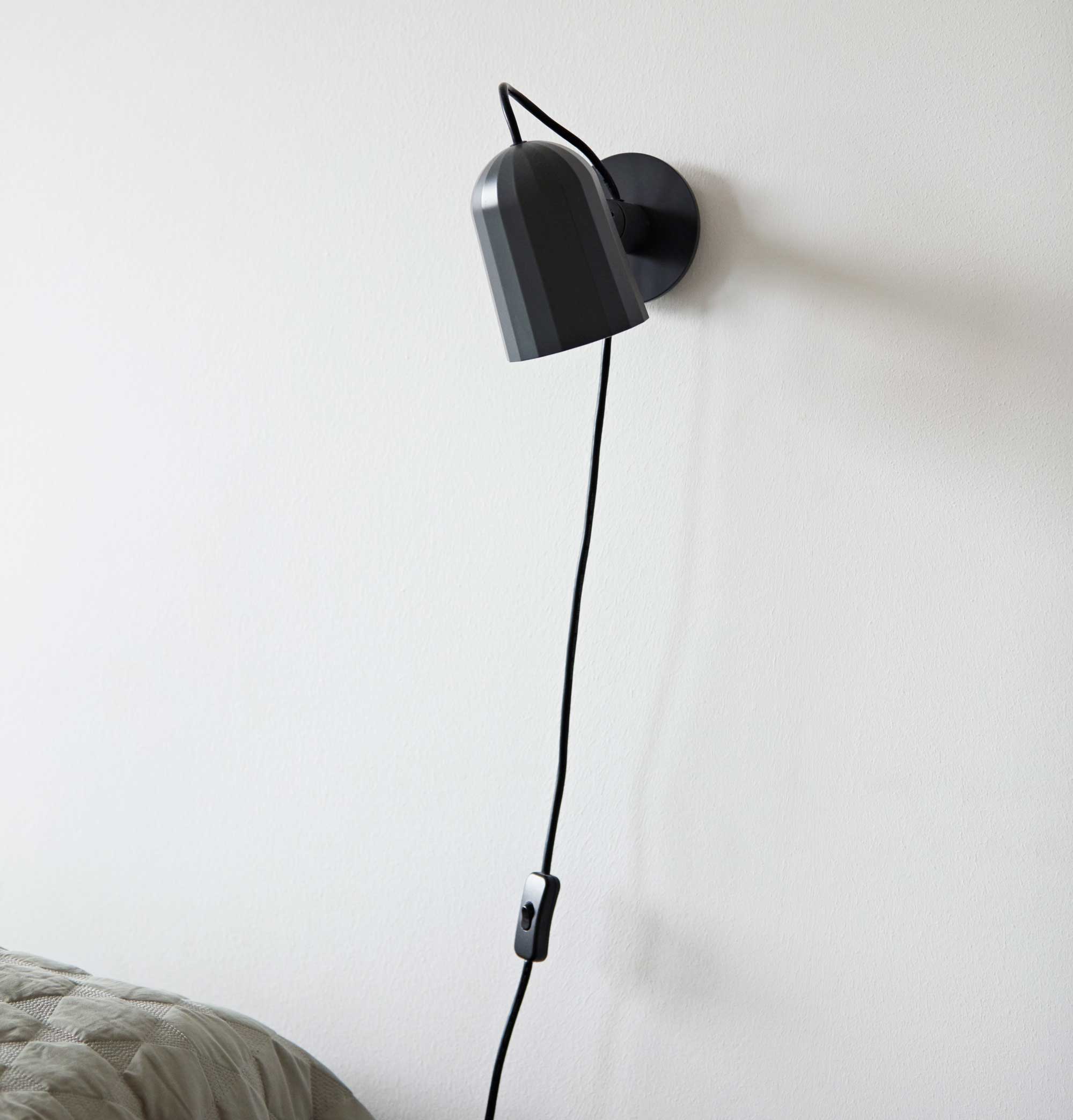 HAY Noc Wall Lamp – Dark Grey