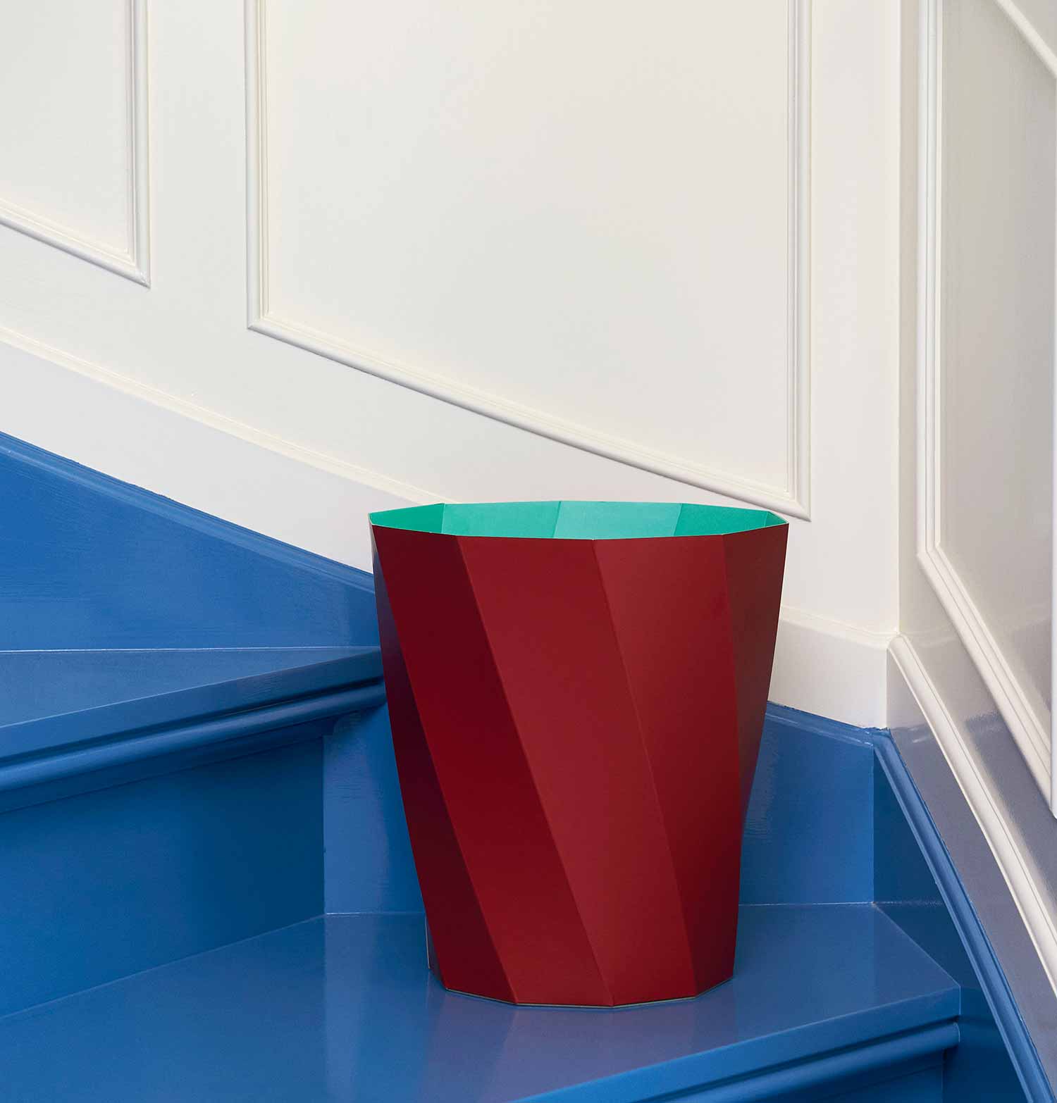 HAY Paper Paper Bin – Dark Red