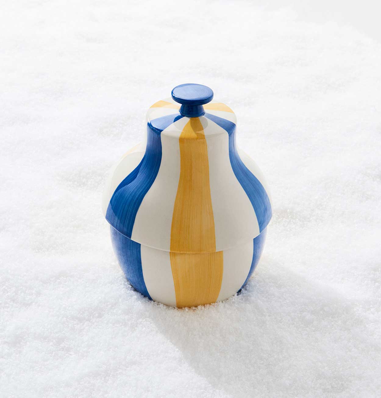 HAY Sobremesa Stripe Cookie Jar