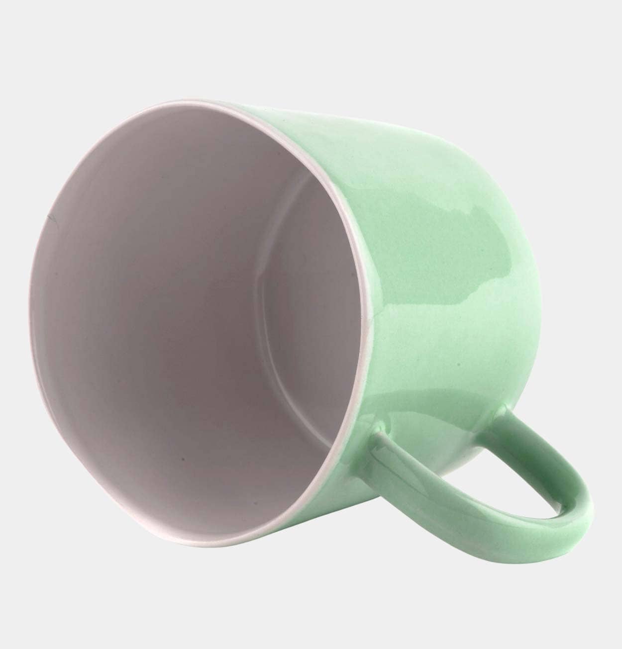Quail's Egg Stoneware Mug in Mint