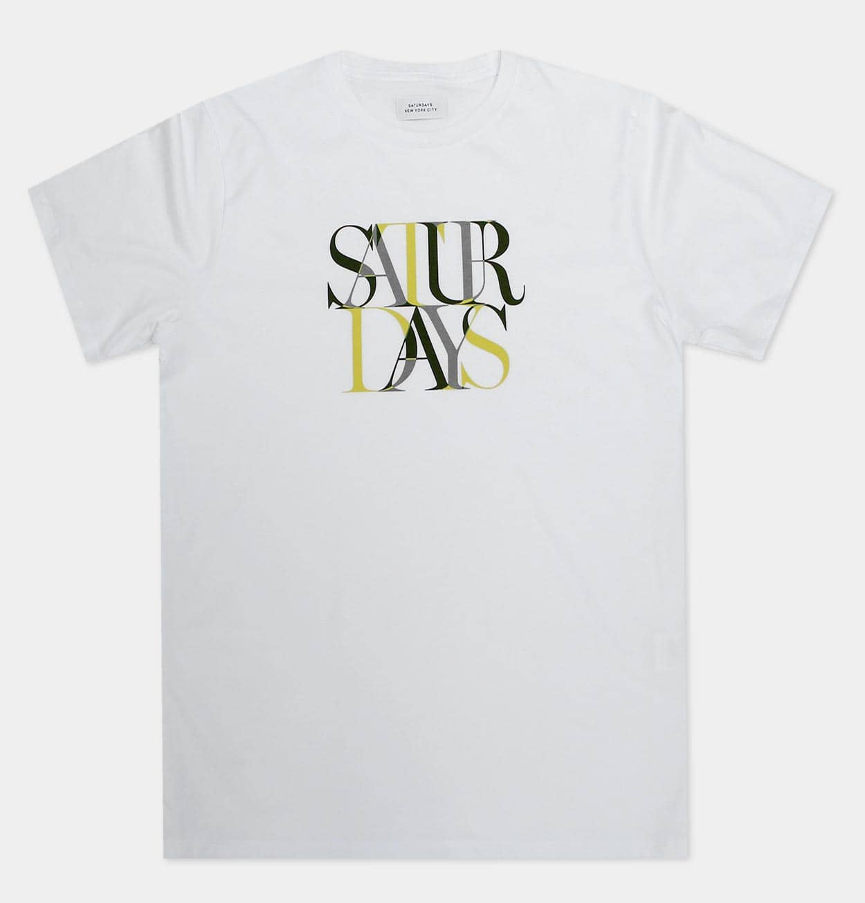 Saturdays Overlap T-Shirt